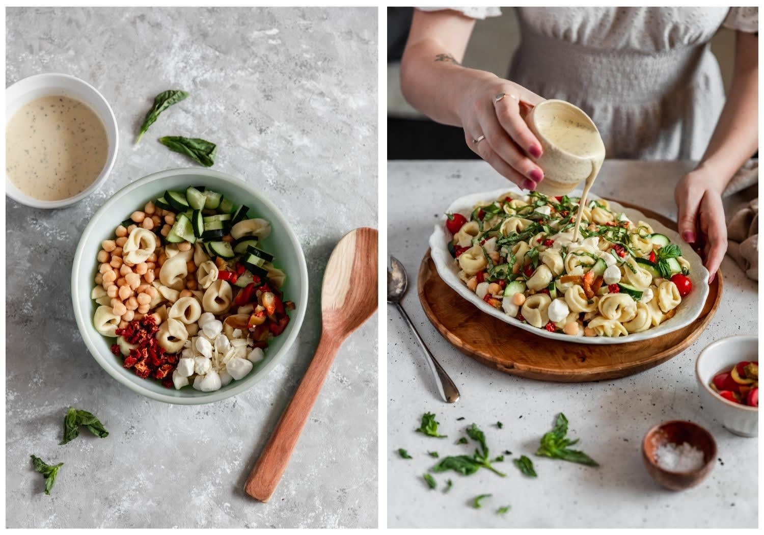 Antipasto Tortellini Pasta Salad
