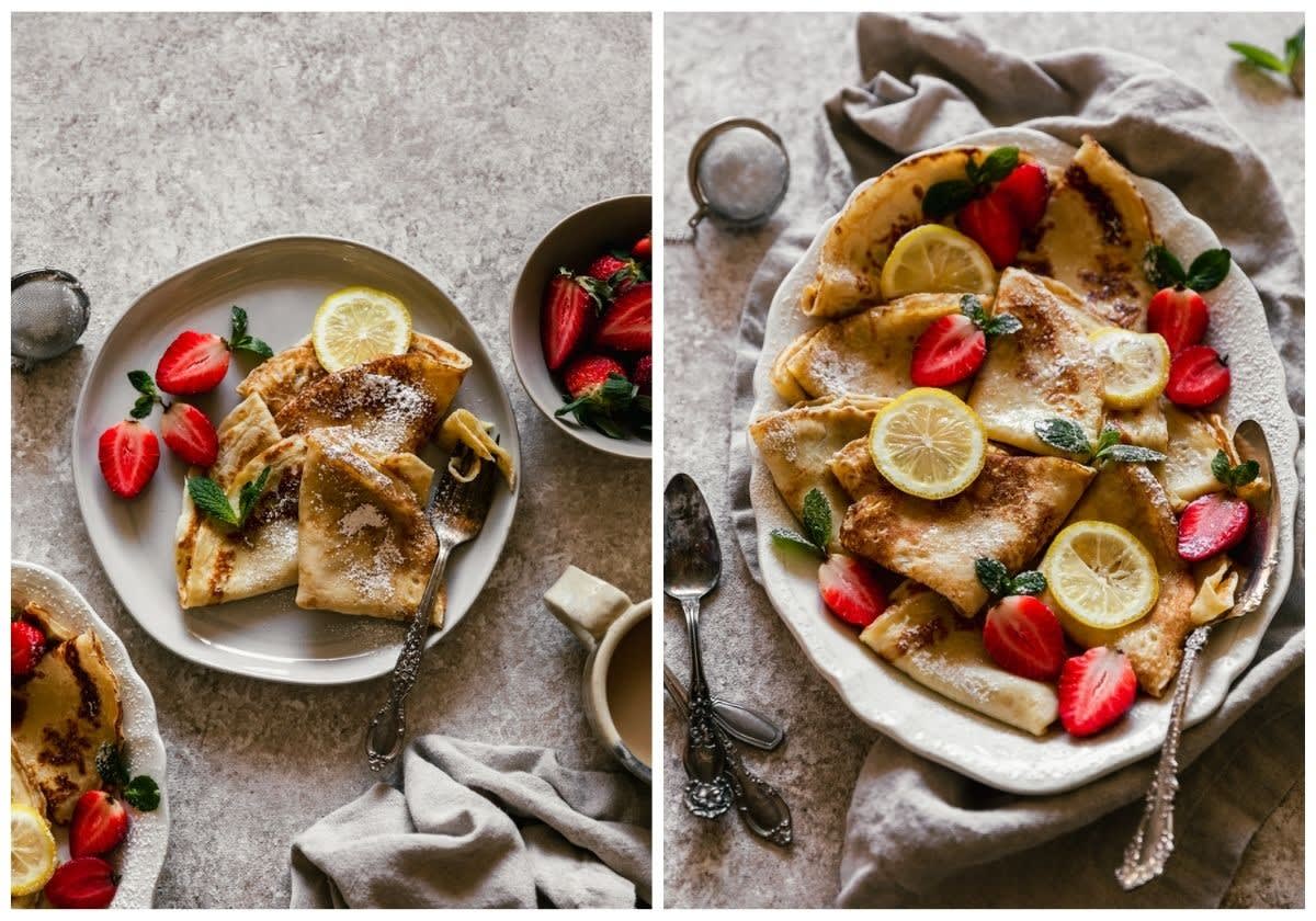 Norwegian Pancakes (Pannekaker)