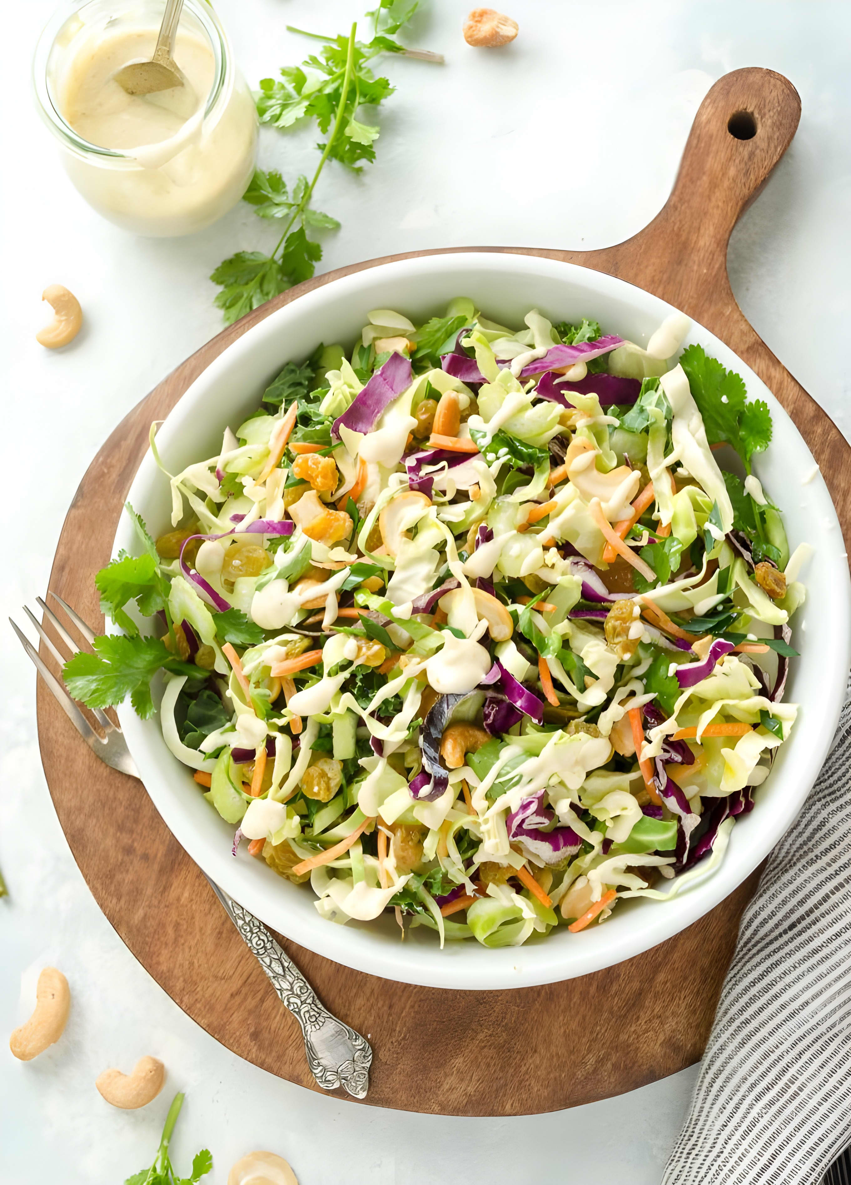 Creamy Curry Coleslaw