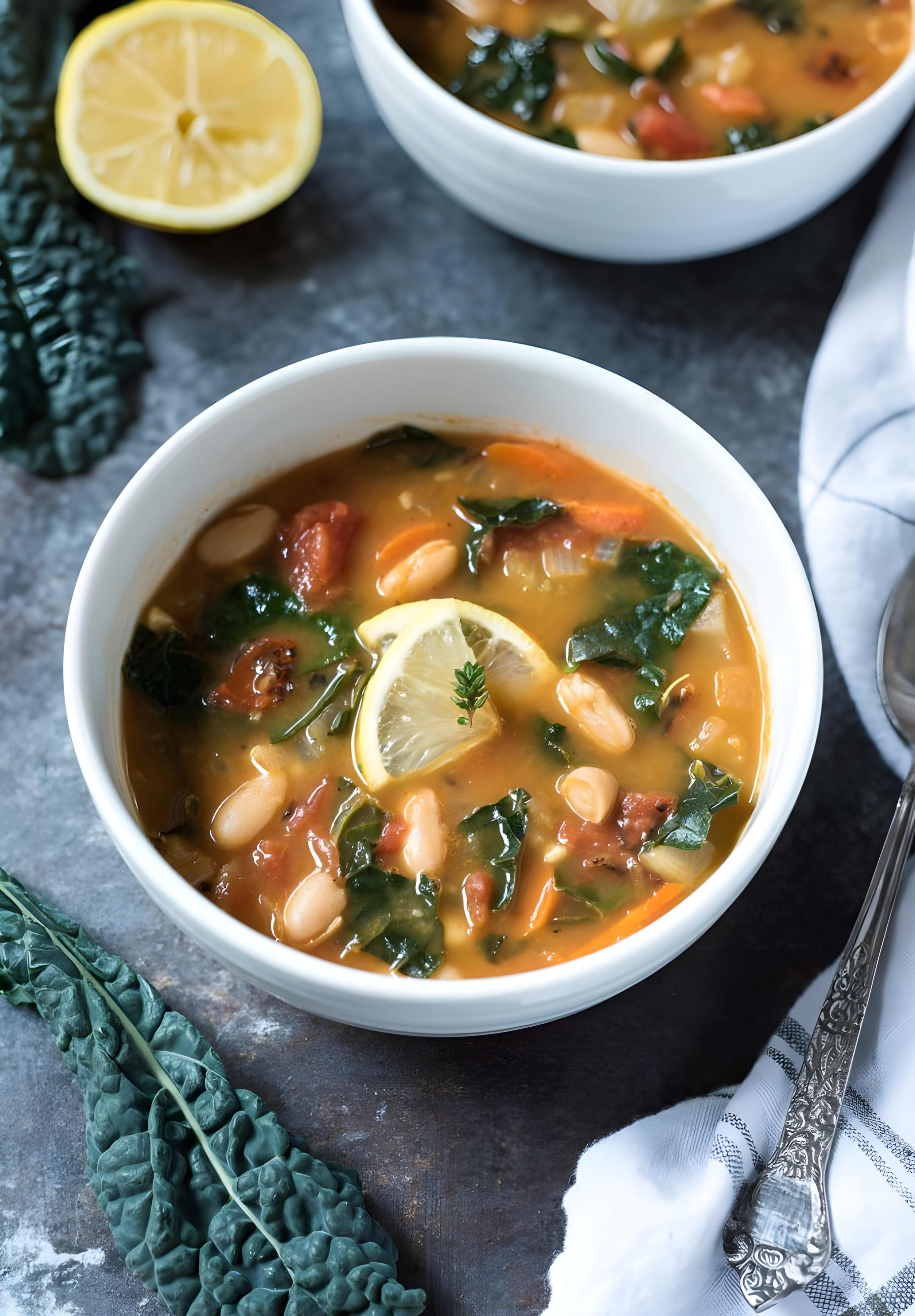 Easy White Bean and Kale Soup