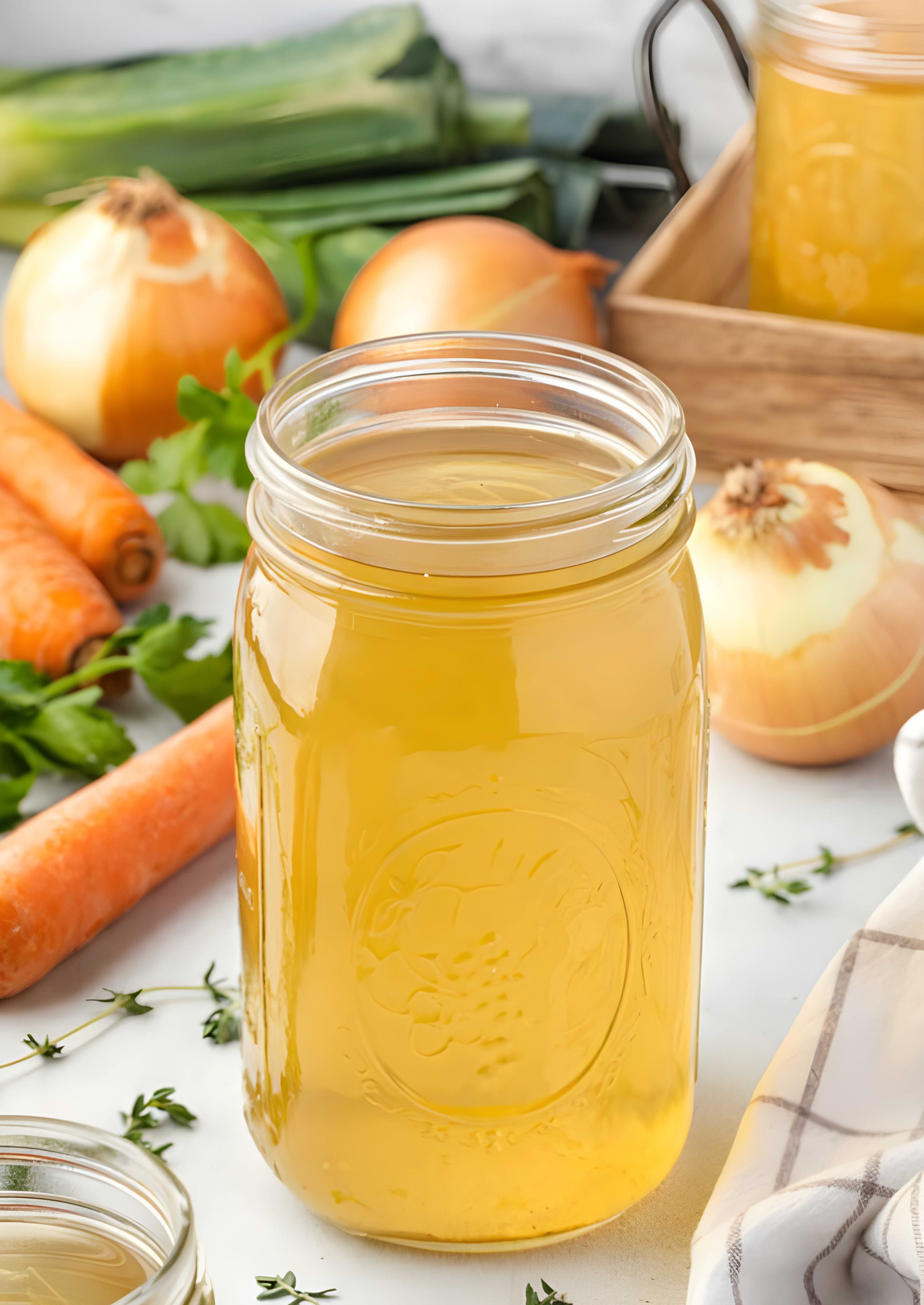 Homemade Vegetable Stock