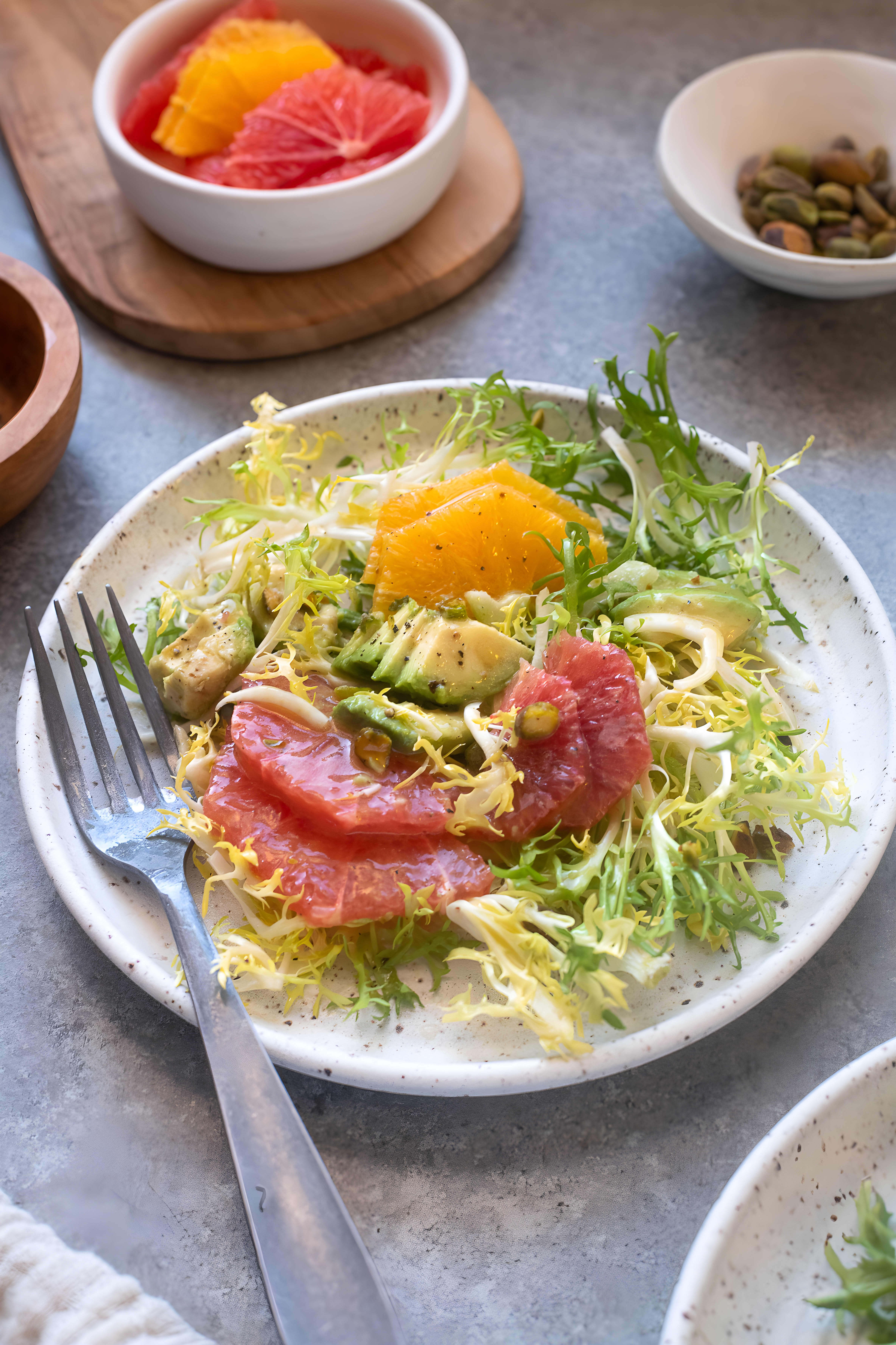 Frisee Citrus Salad with Fennel and Avocado