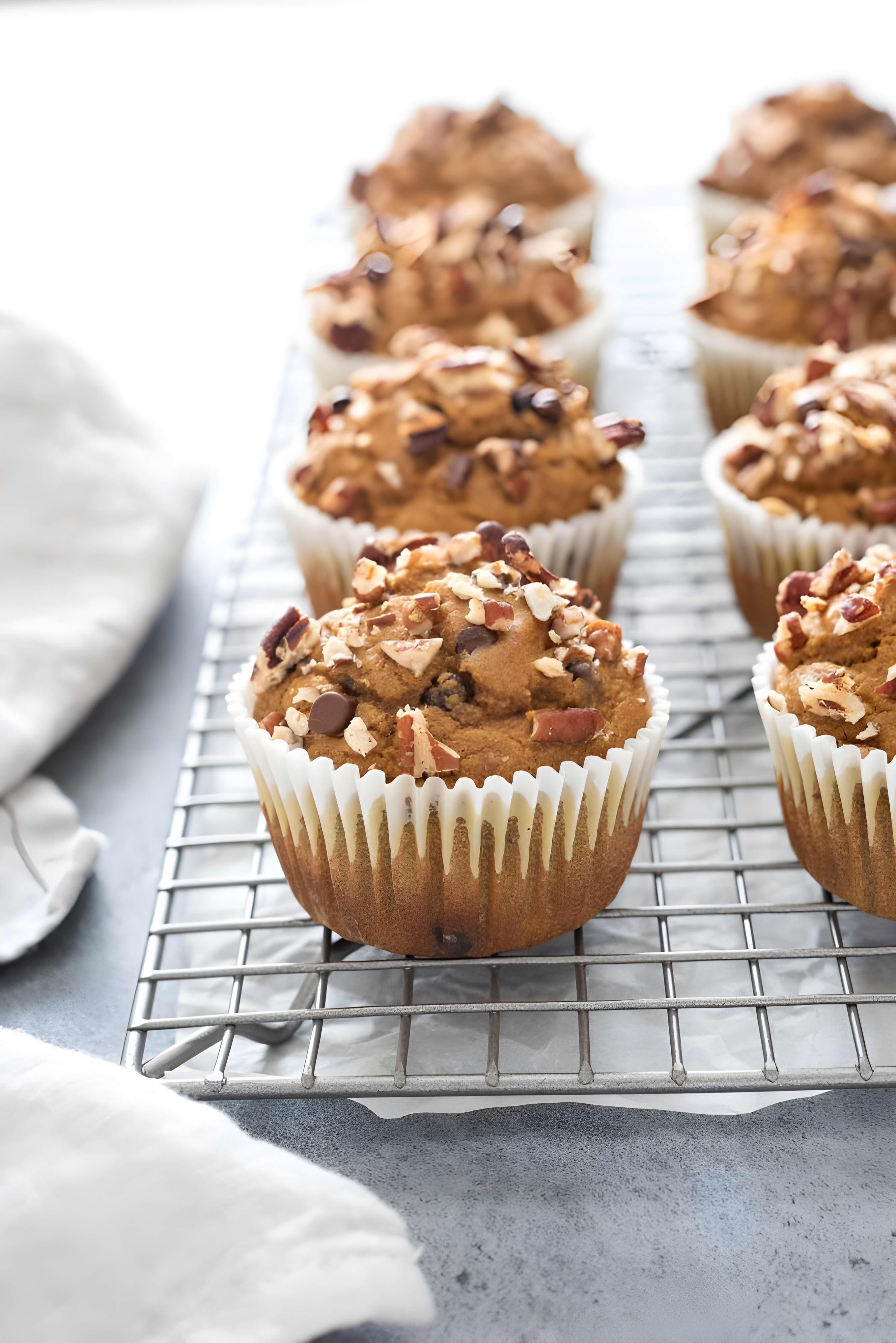 Pumpkin Oat Muffins