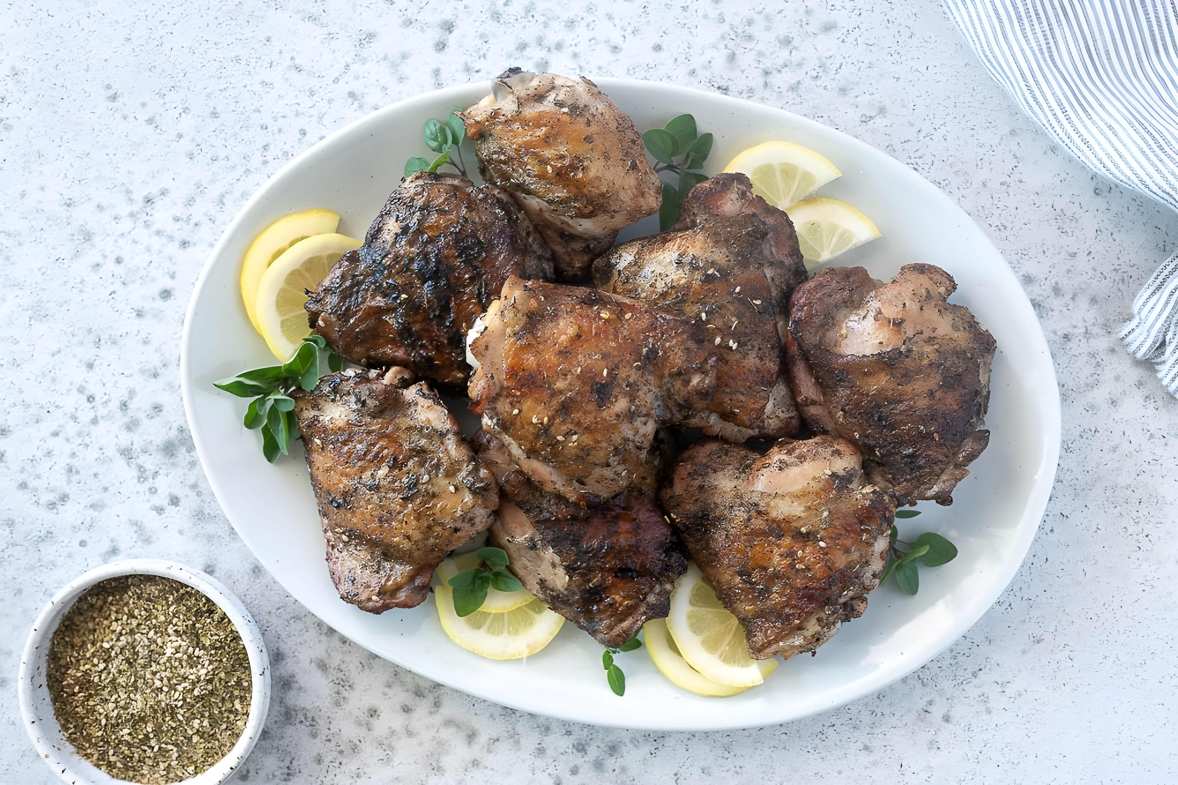 Grilled Chicken Thighs