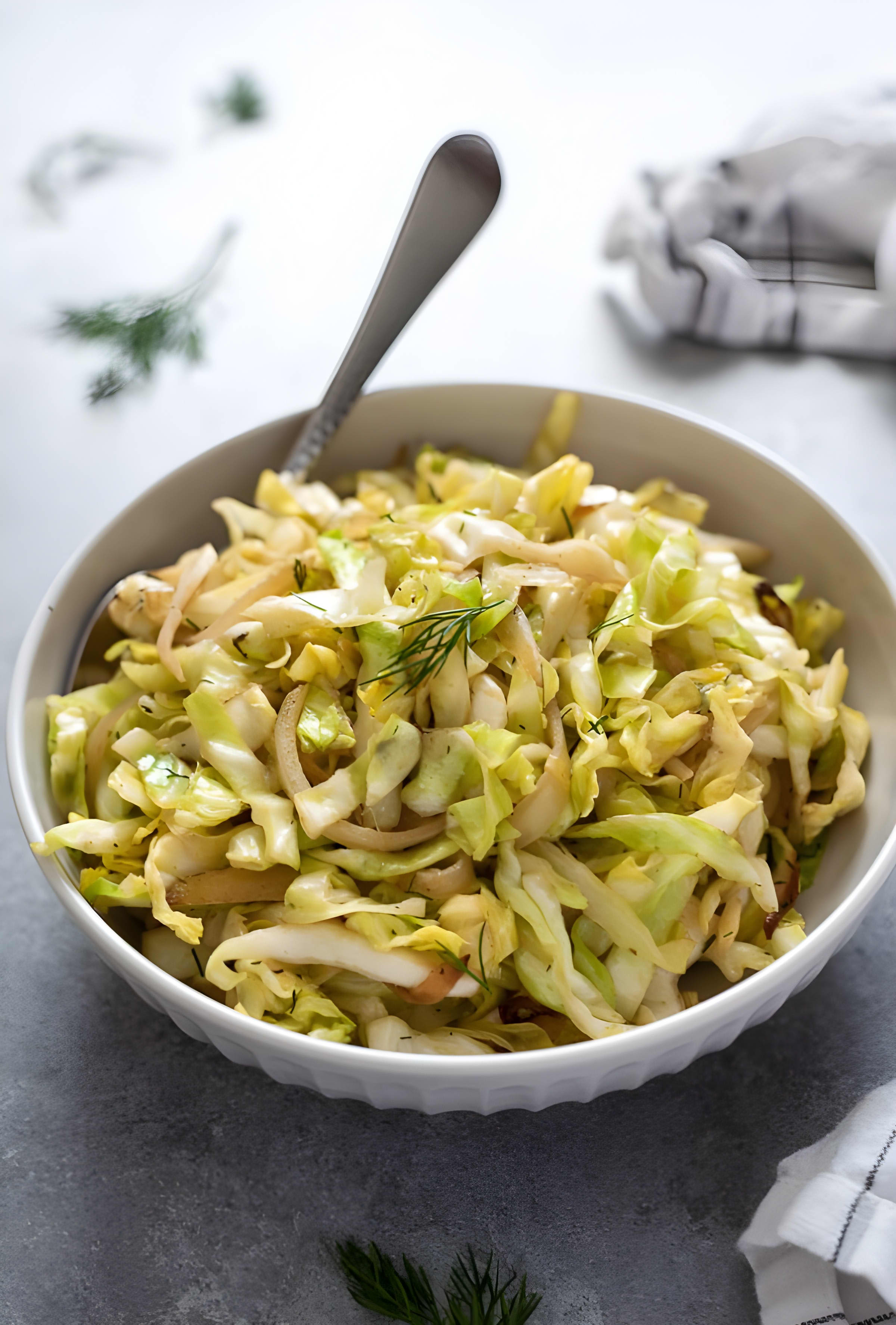 Simple Sautéed Cabbage