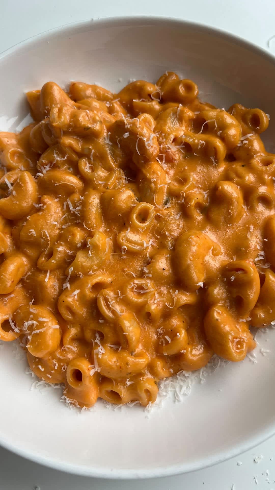 Pink Sauce Mac & Cheese