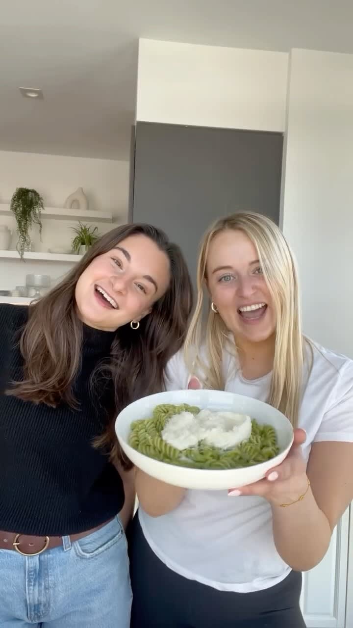 Homemade Basil Pesto Pasta