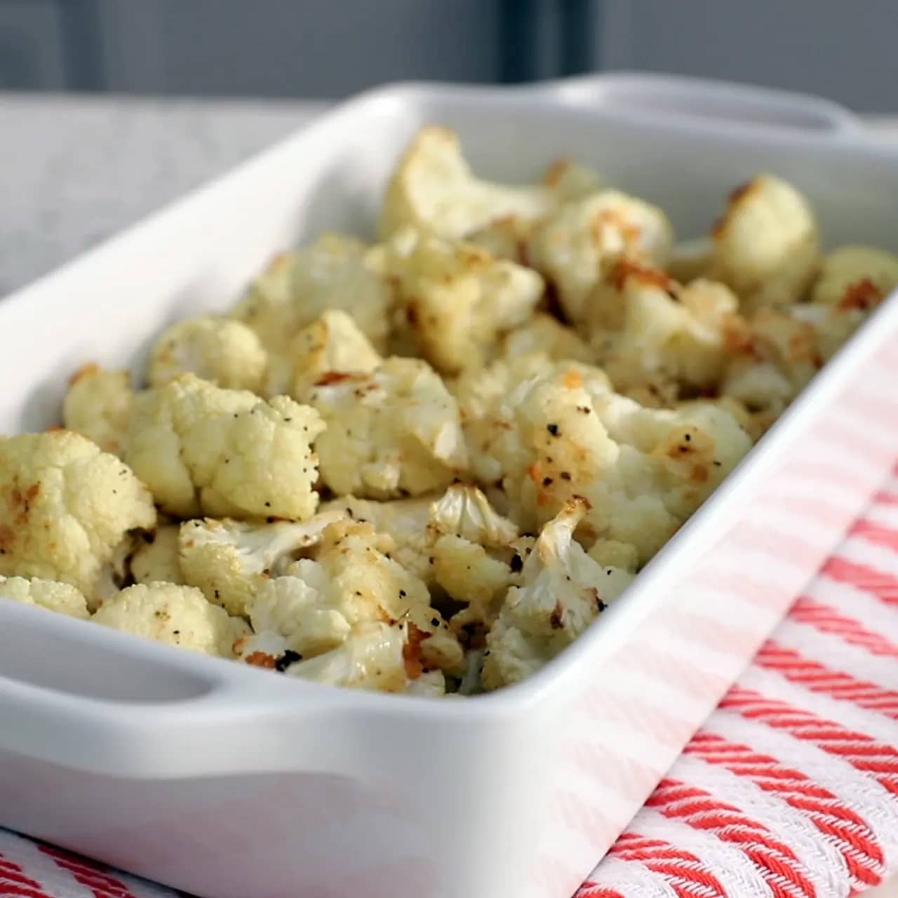 Parmesan Roasted Cauliflower