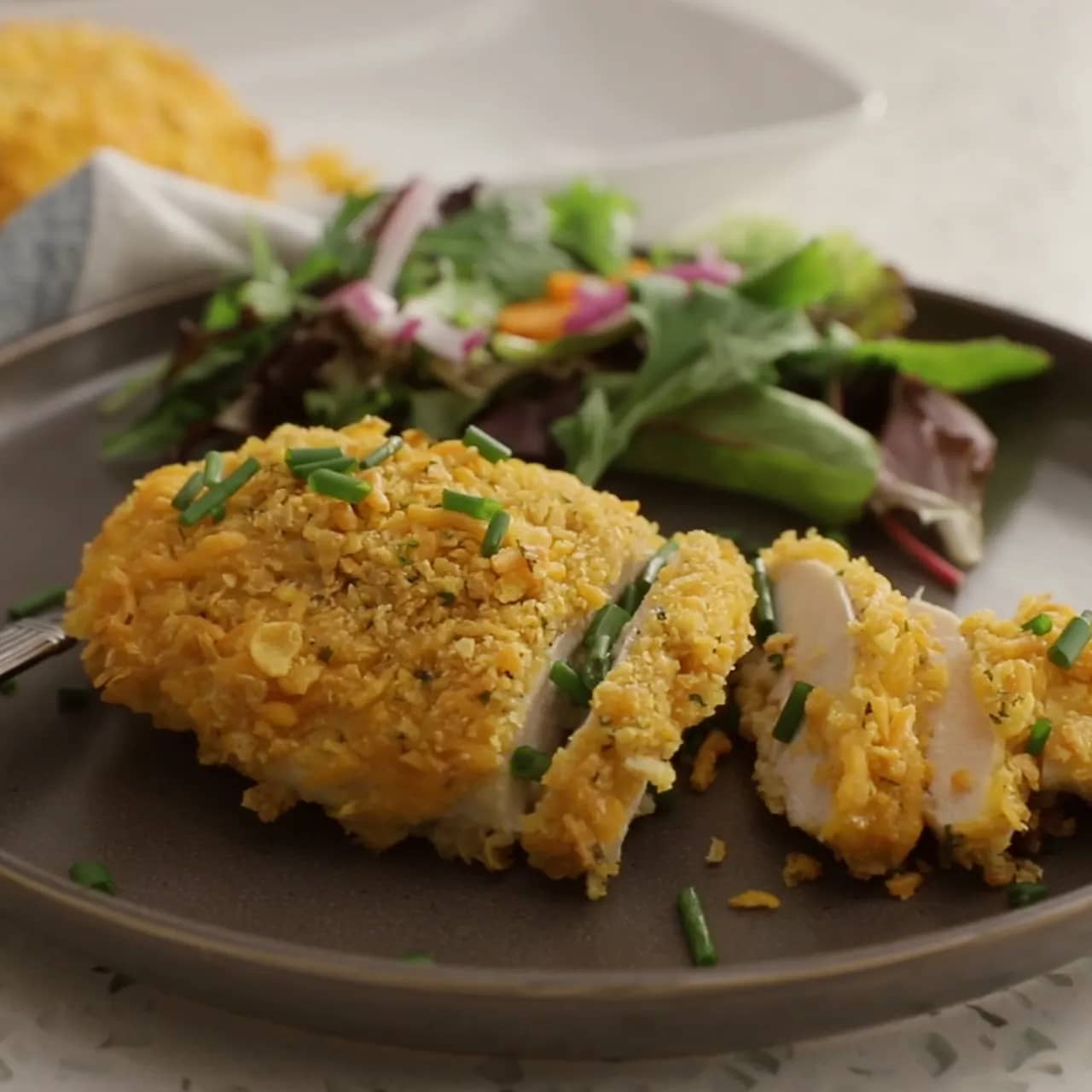 Baked Cheddar Chicken Breasts