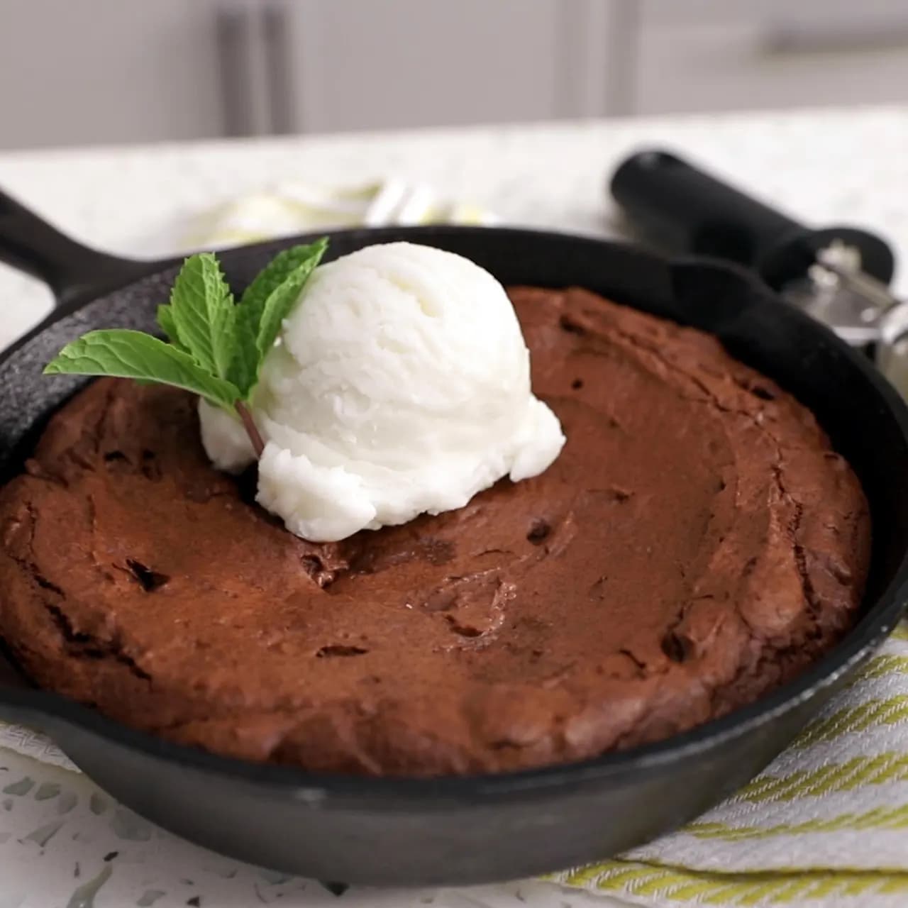 Skillet Brownie