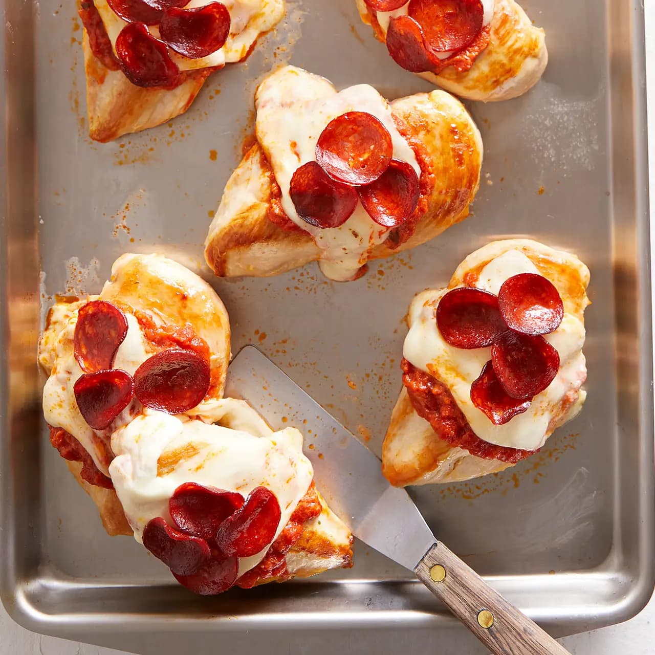 Sheet Pan Pizza Chicken
