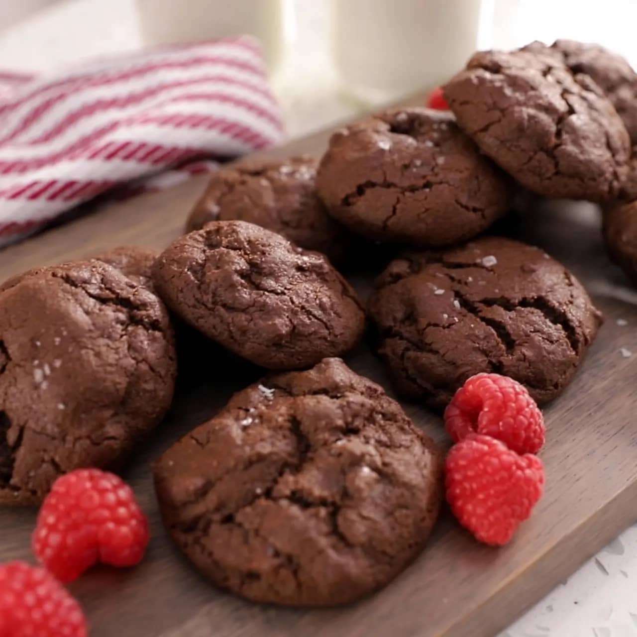 Double Chocolate Chip Cookies