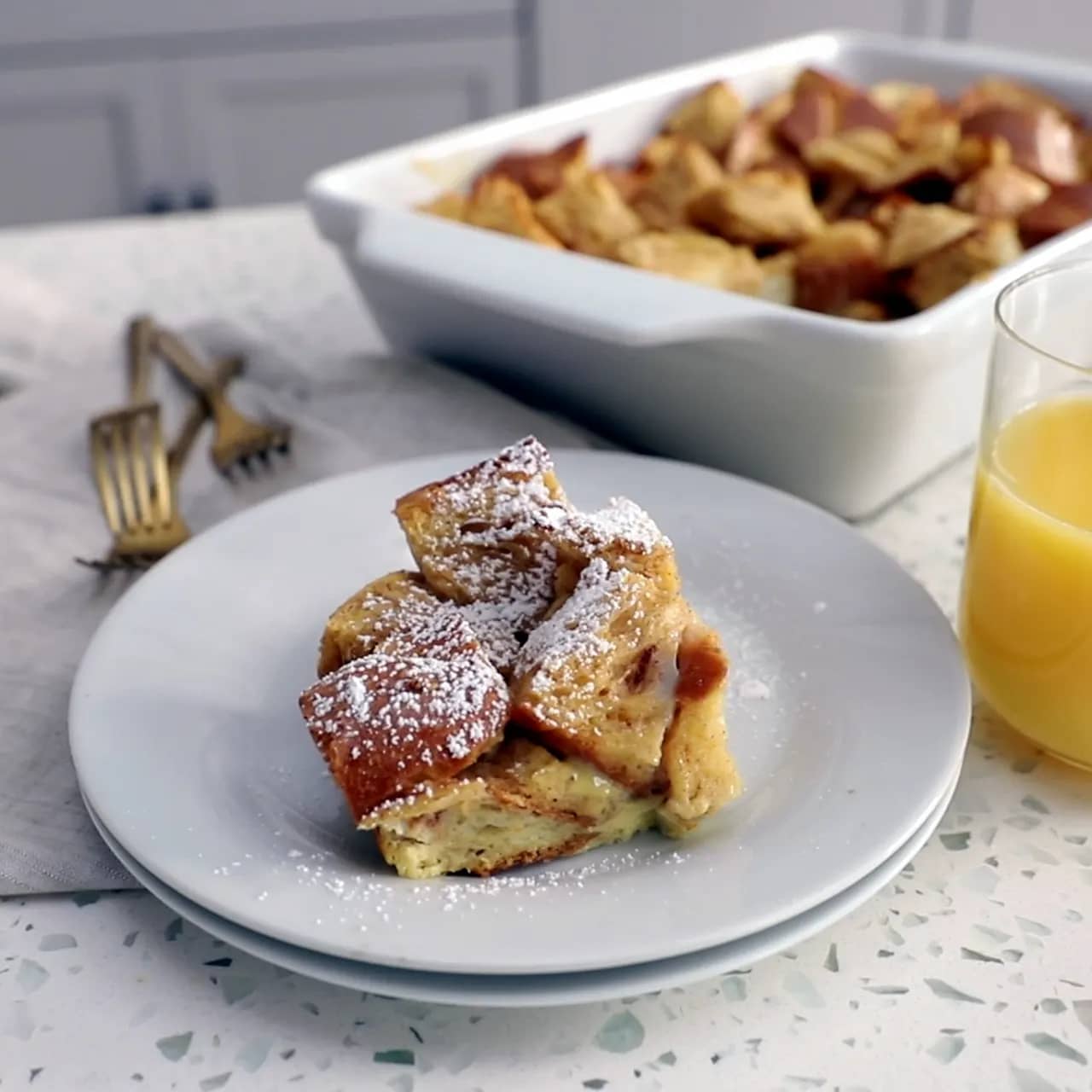 Easy Challah French Toast Casserole