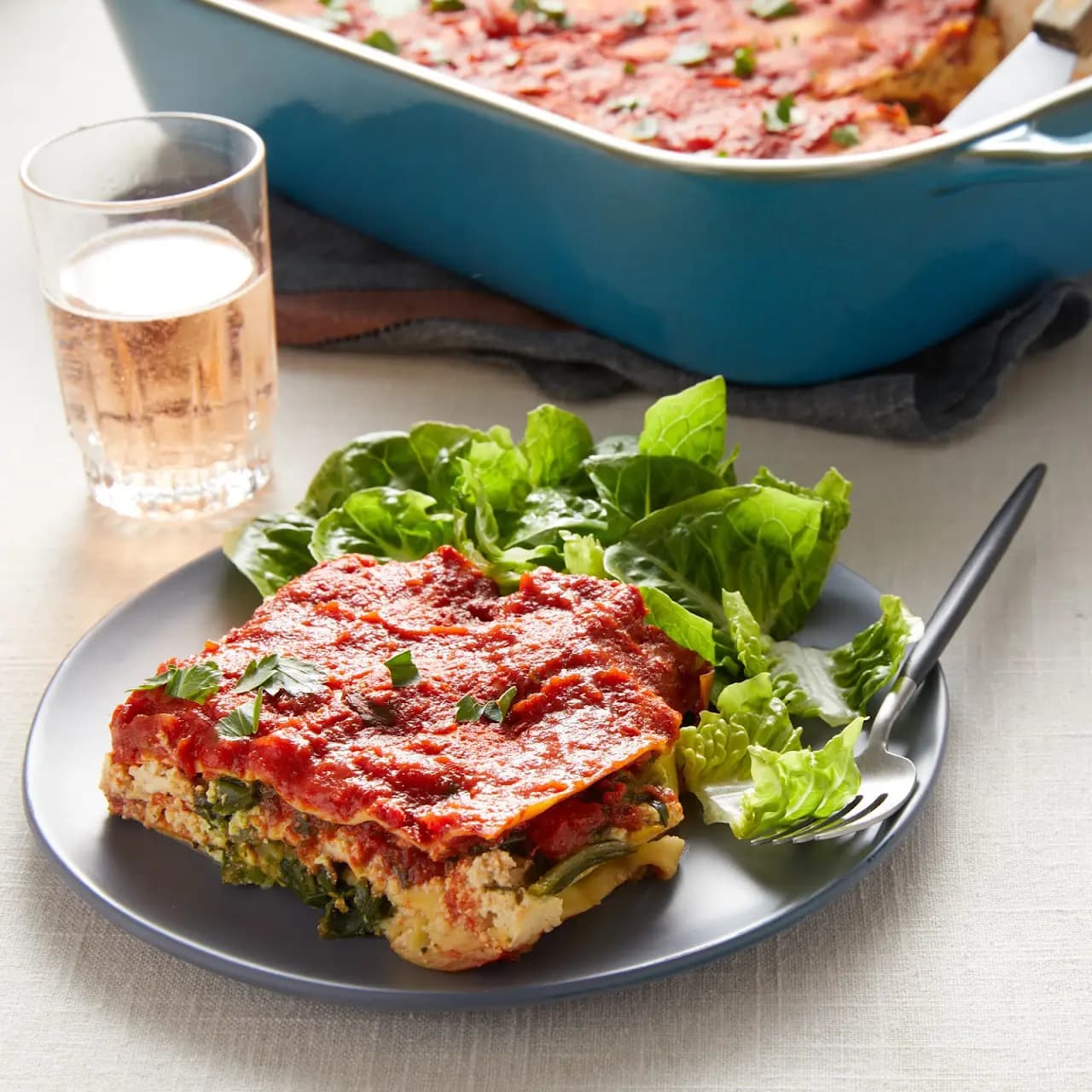 Vegan Spinach Lasagna