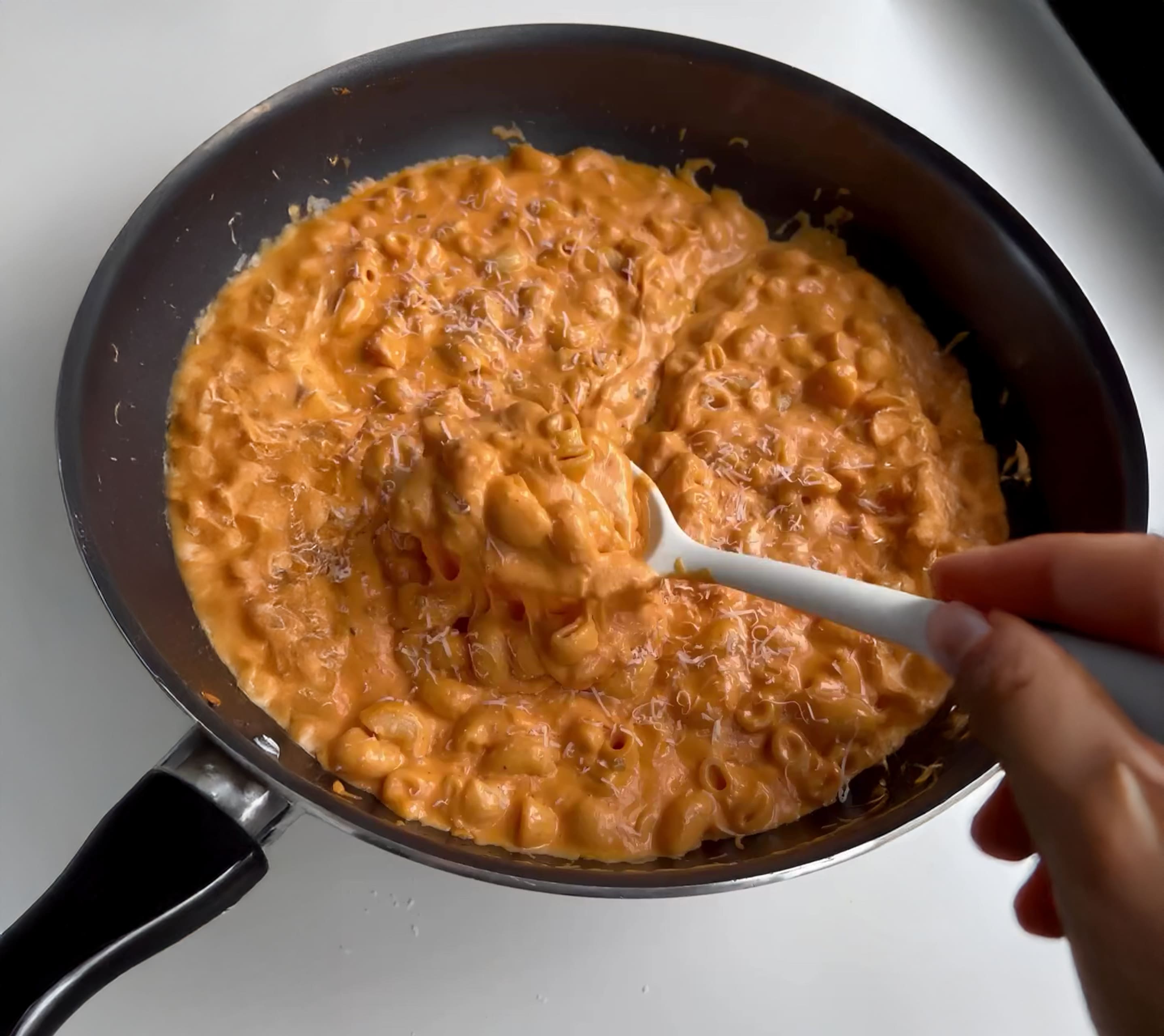 Pink Sauce Mac & Cheese
