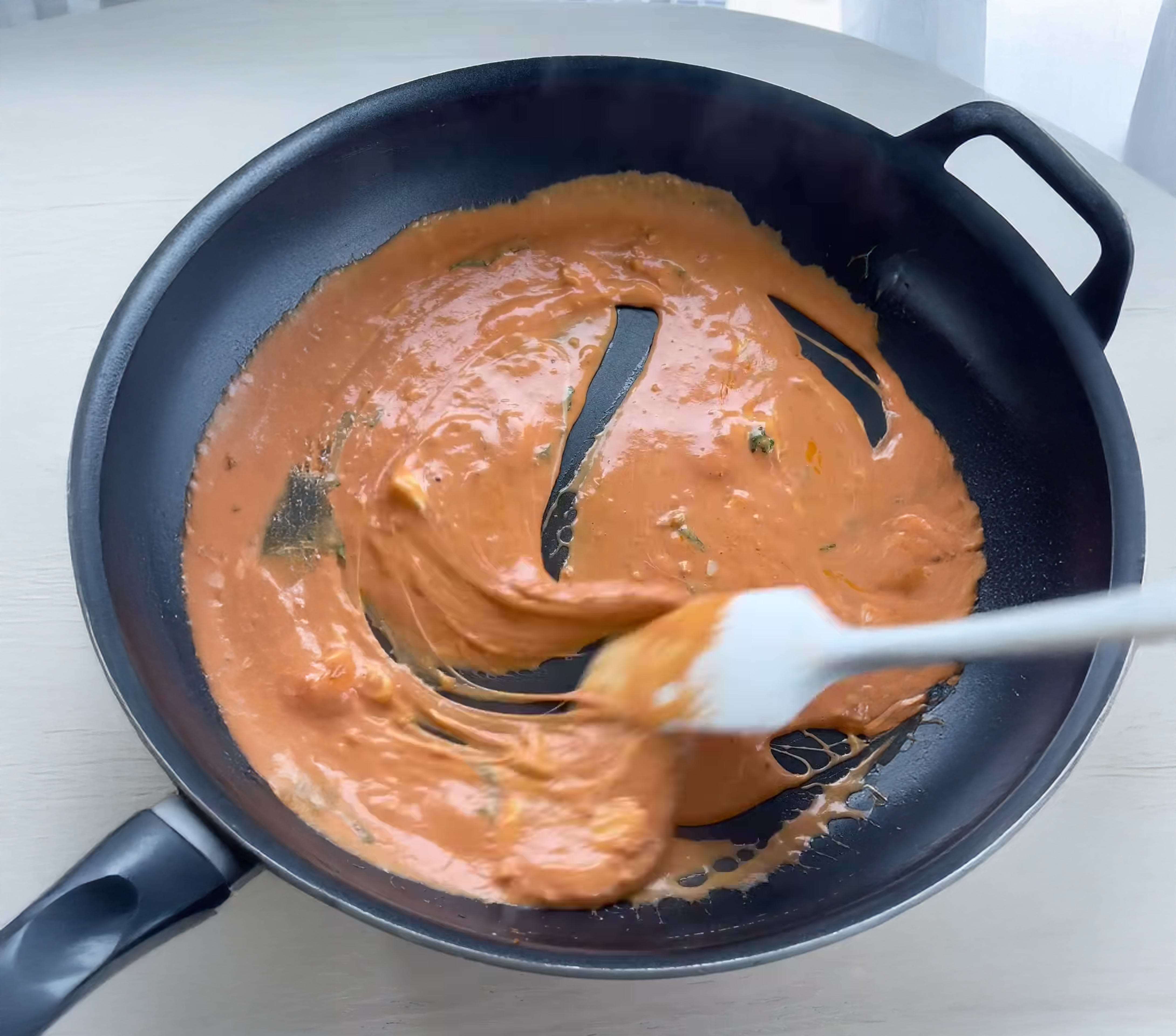 Gnocchi with Pink Sauce and Chicken Cutlet