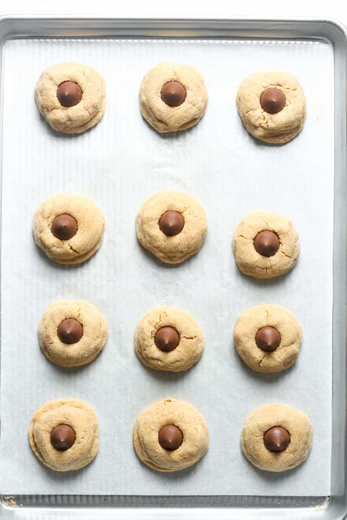 Gluten Free Peanut Butter Blossoms