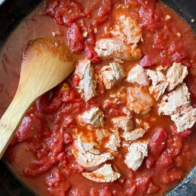 Easy Tuna & Tomato Pasta