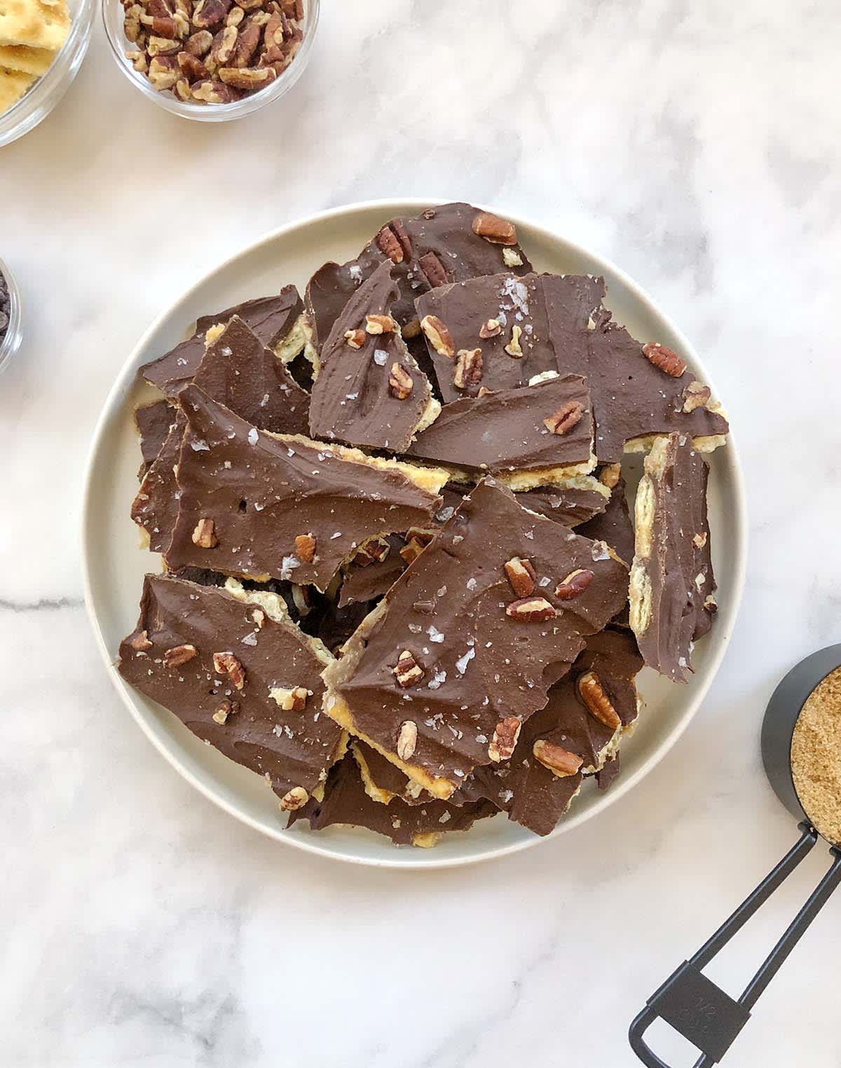 Christmas Cracker Toffee