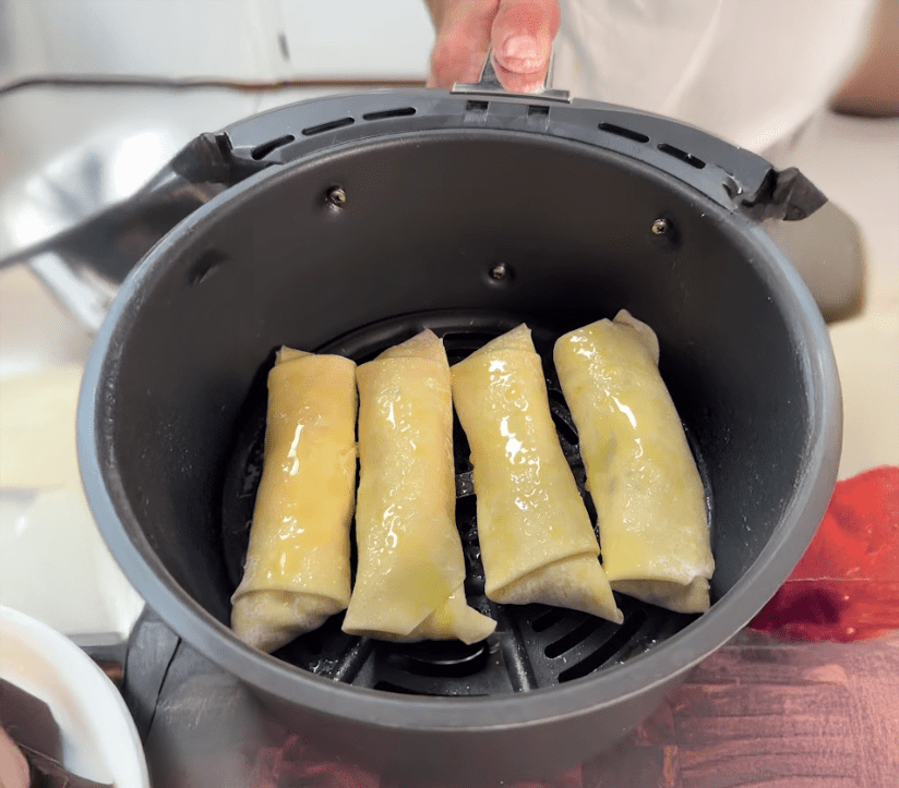 Chicken Bacon Ranch Egg Rolls