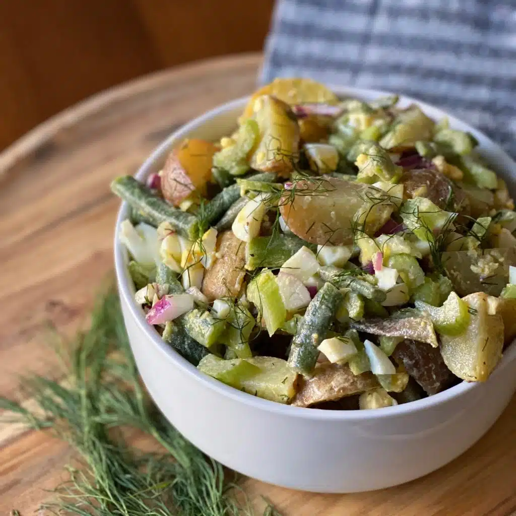 Potato Salad with Lemon Dill Vinaigrette