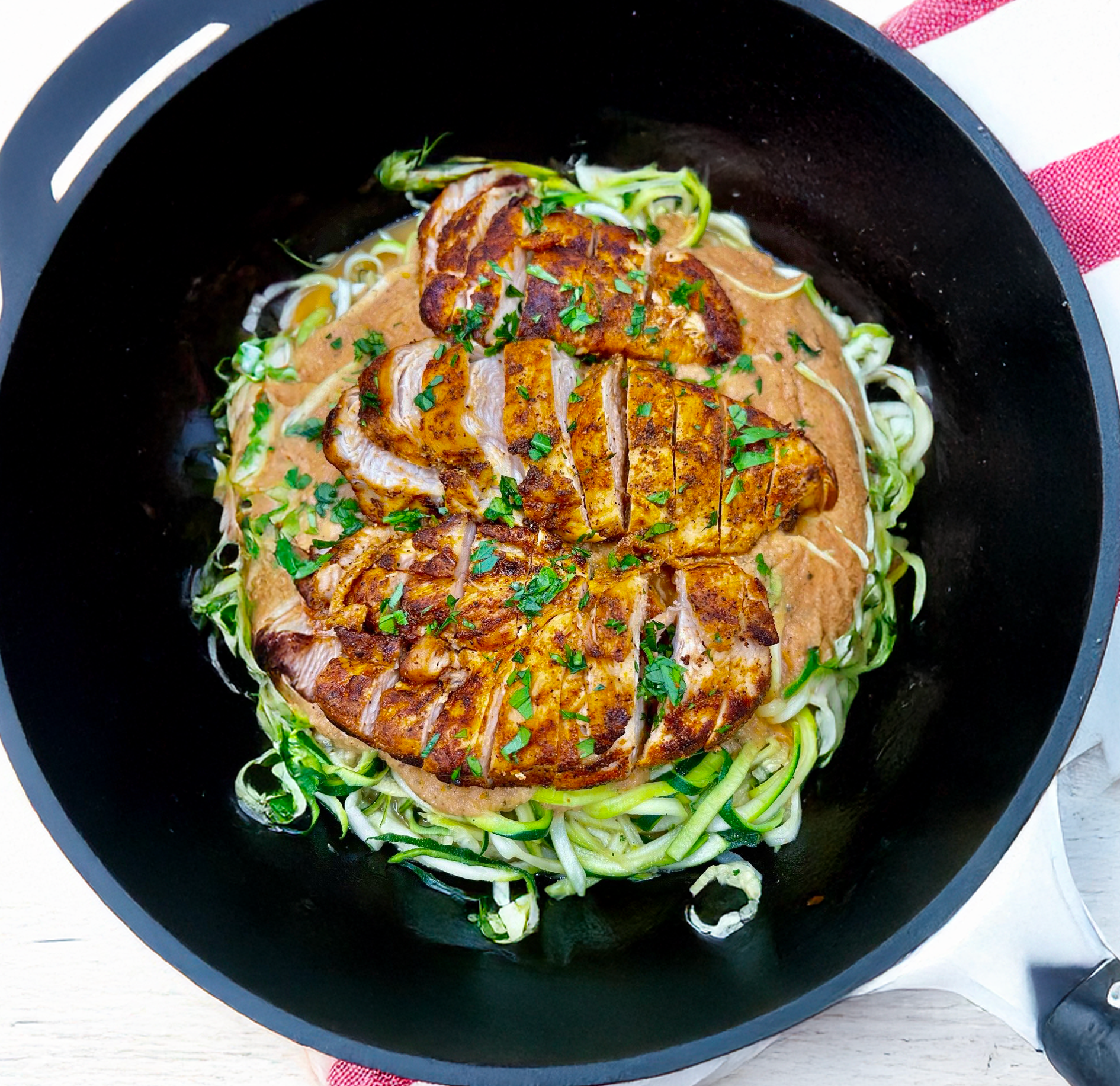 Chicken Zucchini Pasta