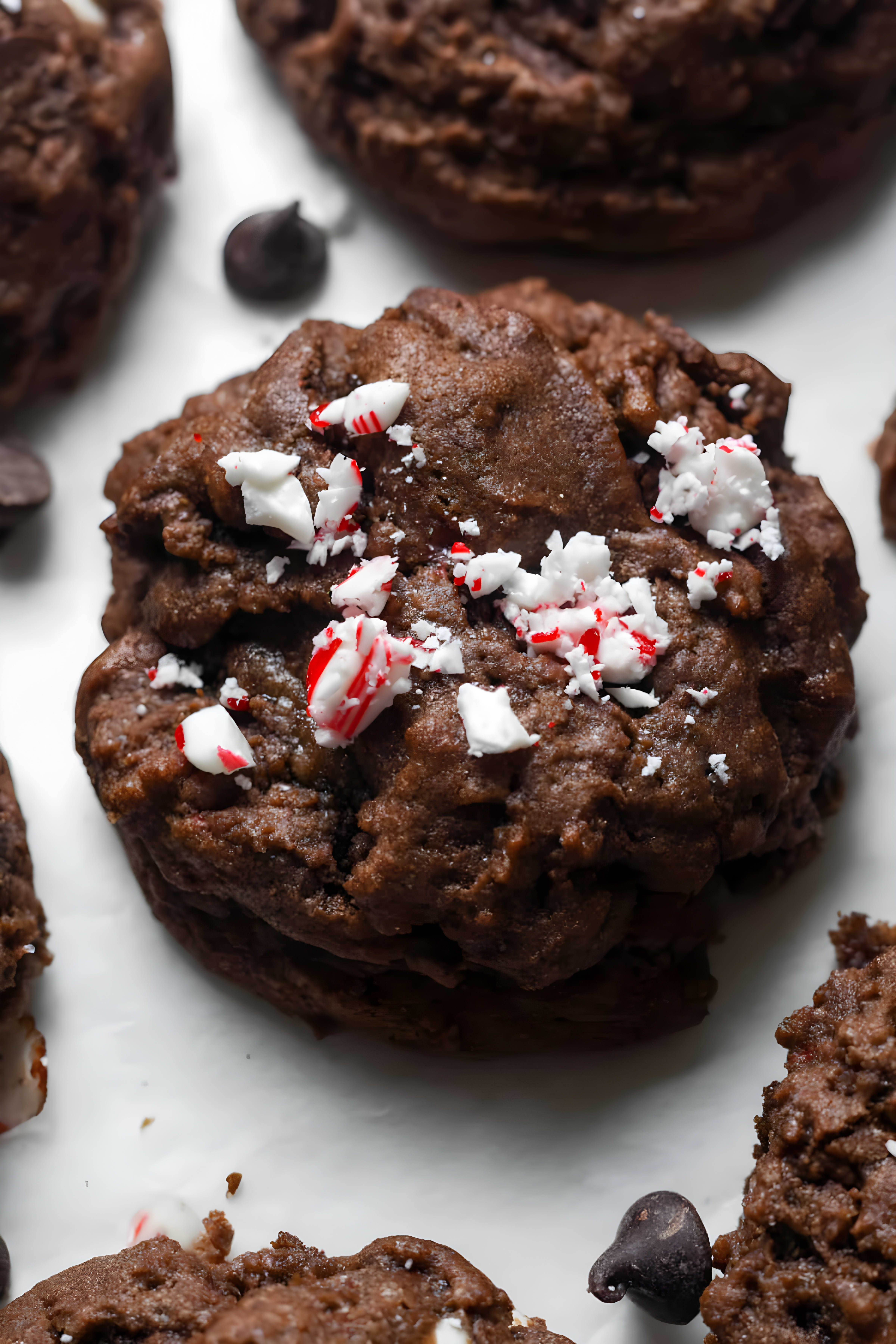 Chocolate Peppermint Cookies