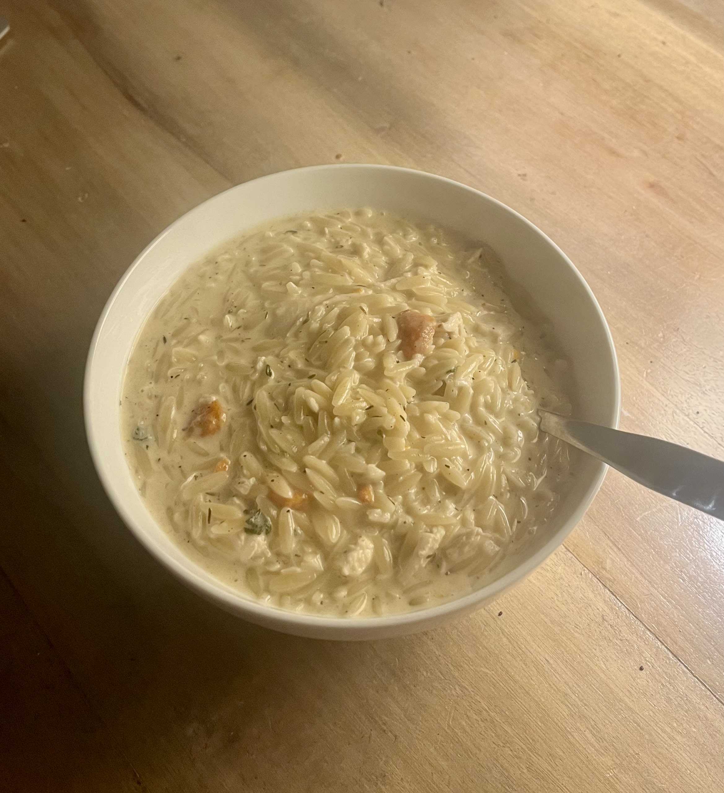 Creamy Orzo Turkey Soup review