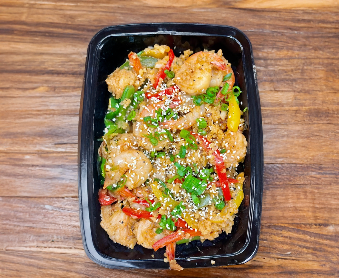 Spicy Shrimp Stir-Fry Meal Prep
