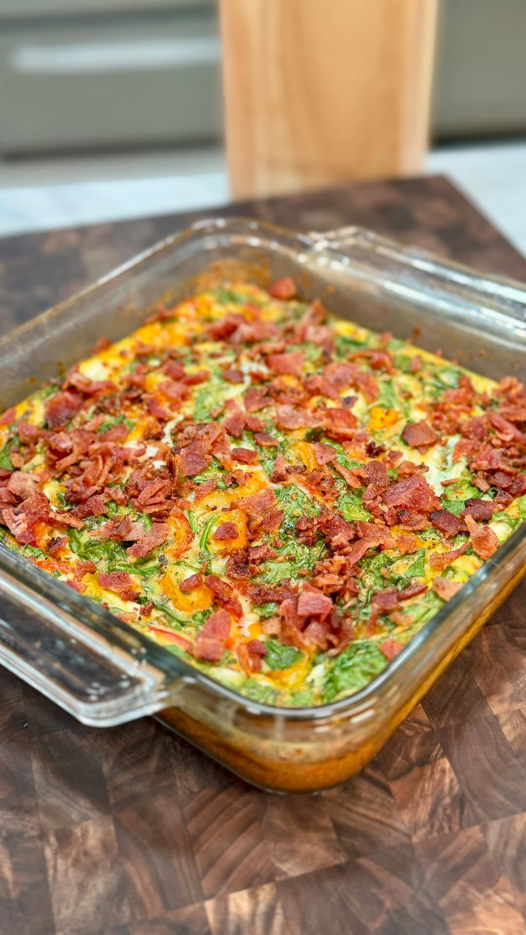 High Protein Low Calorie Breakfast Casserole Meal Prep