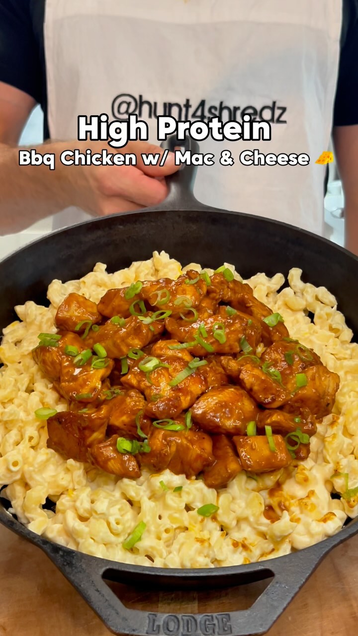 BBQ Chicken with Mac & Cheese Meal Prep