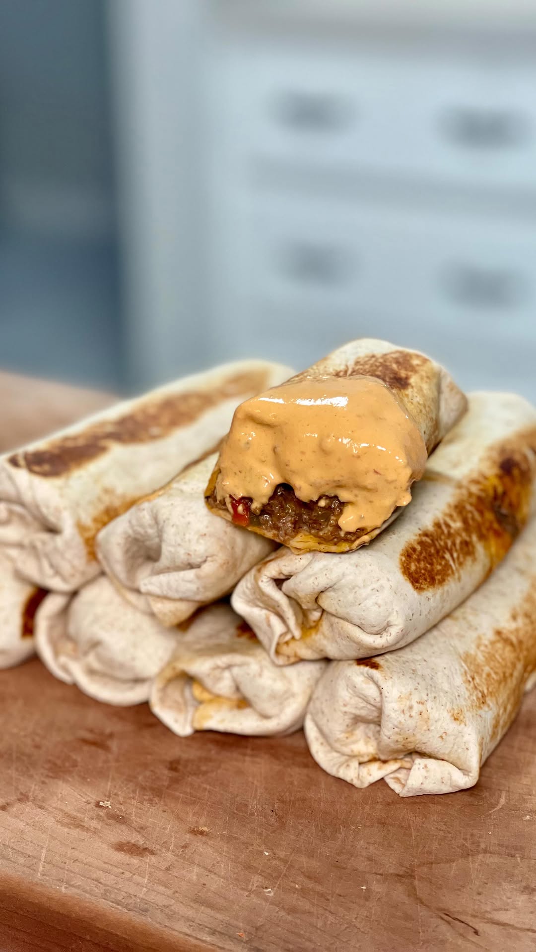 High Protein Chipotle Burrito Meal Prep