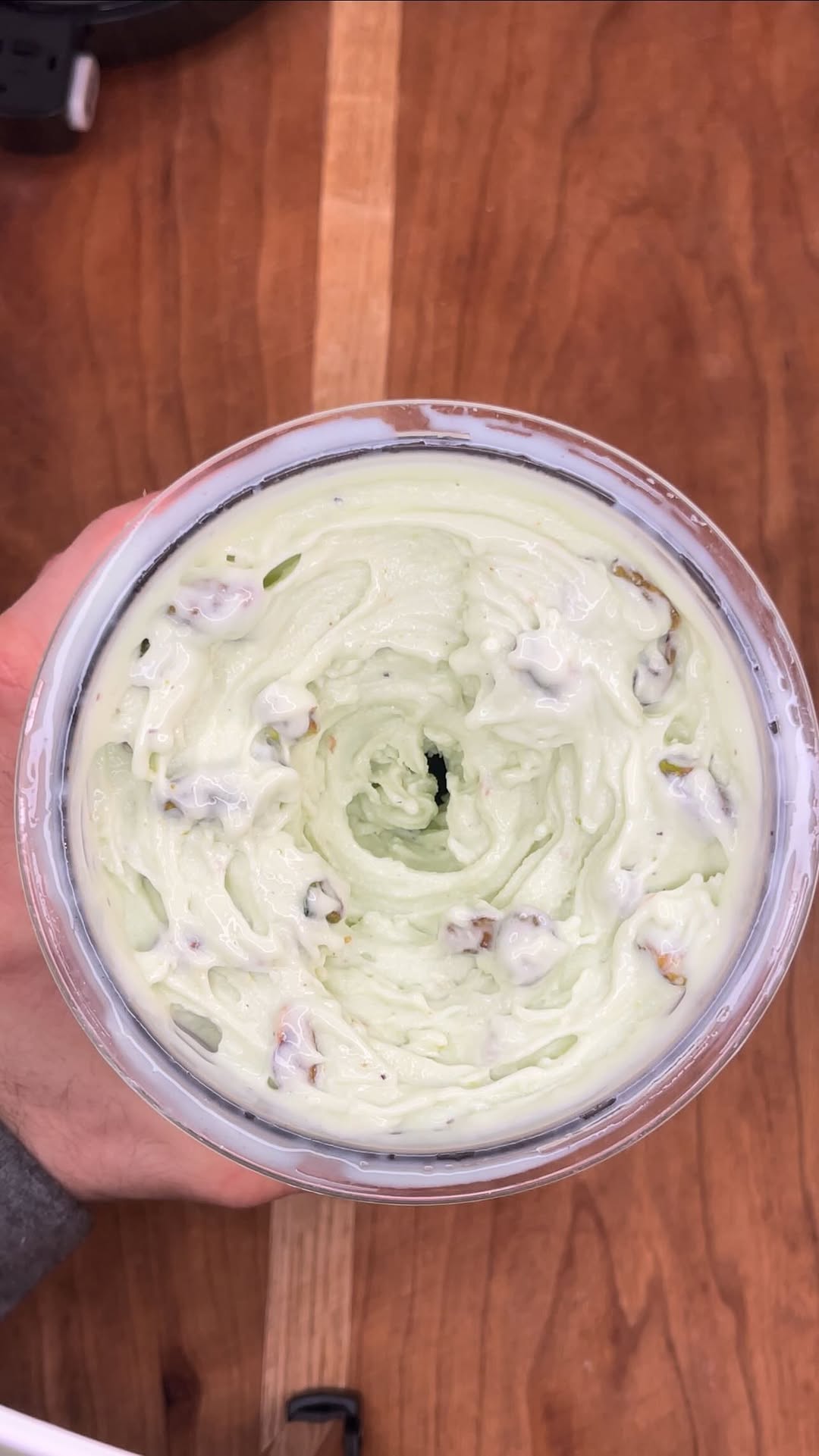 High Protein Pistachio Ice Cream