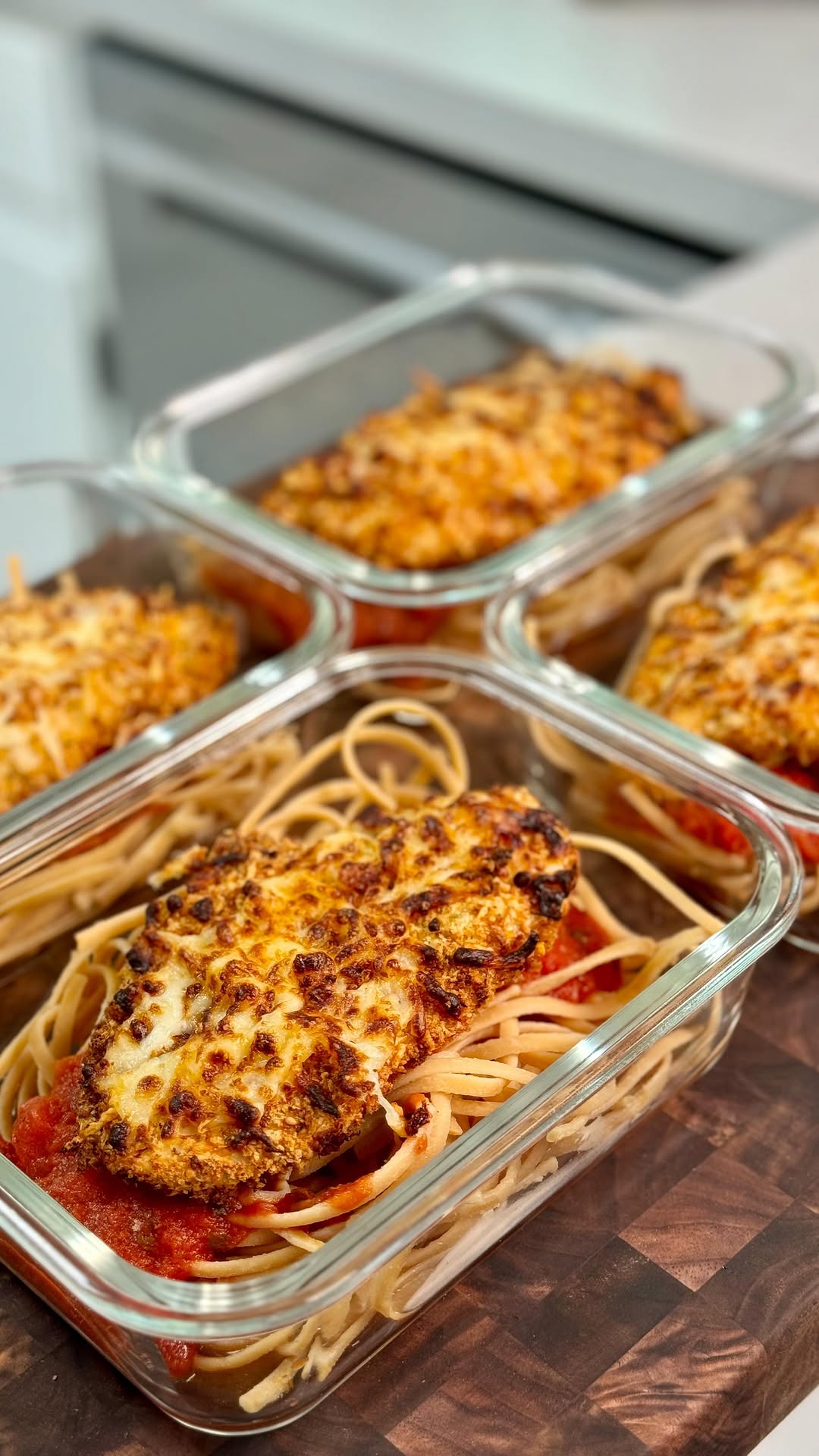 High-Protein Low-Calorie Chicken Parmesan Meal Prep