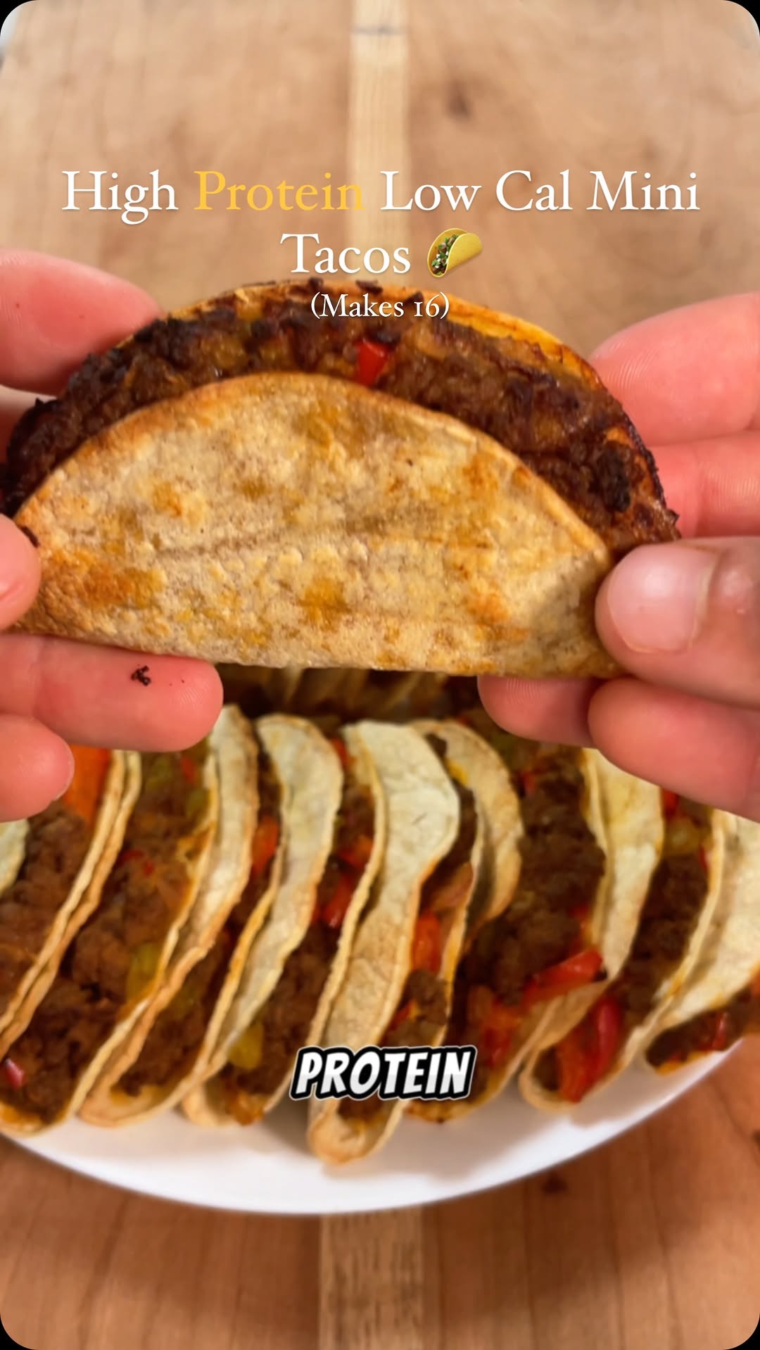 High Protein Low Cal Mini Tacos