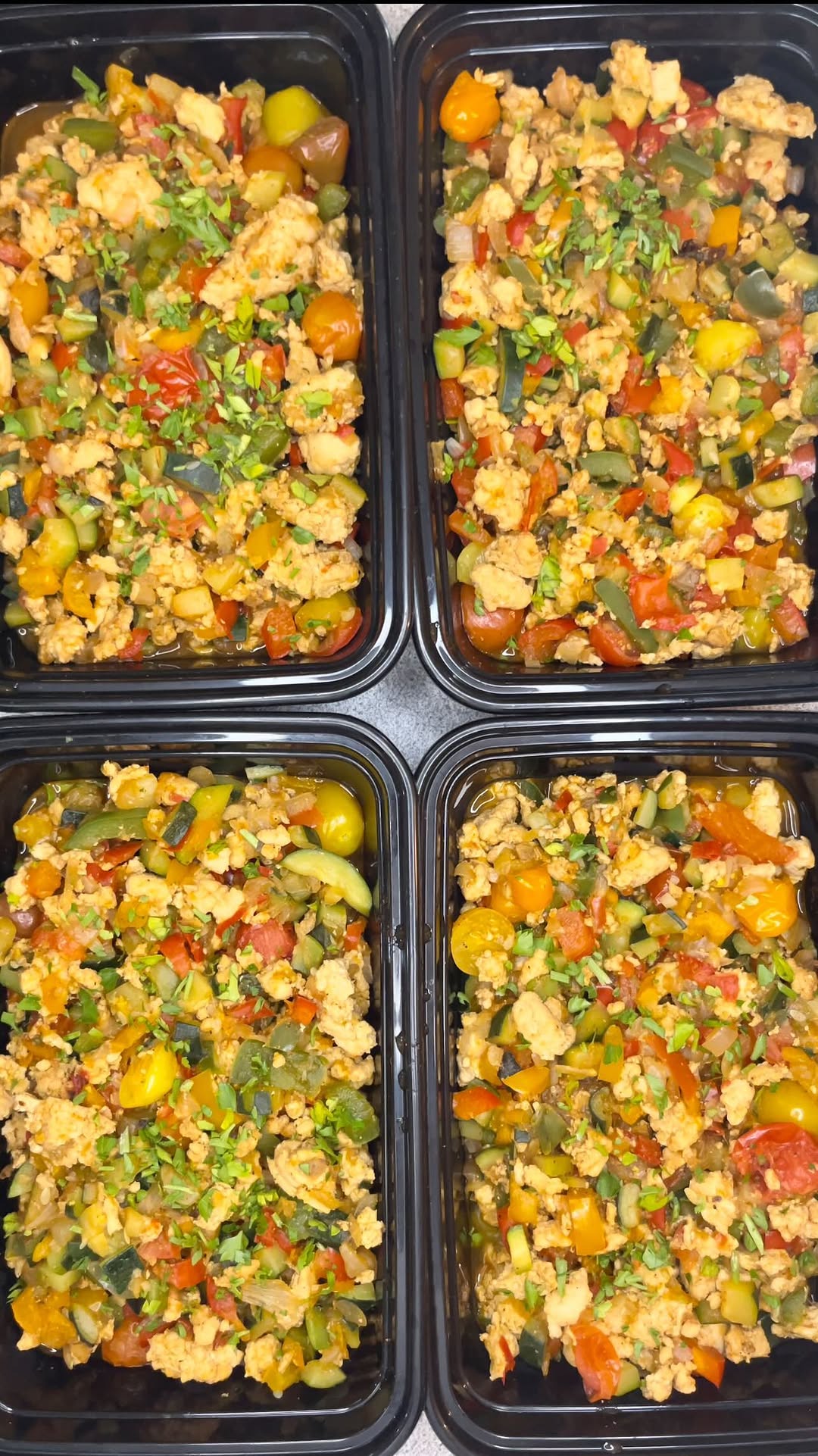 Healthy Turkey & Vegetable Skillet Meal Prep