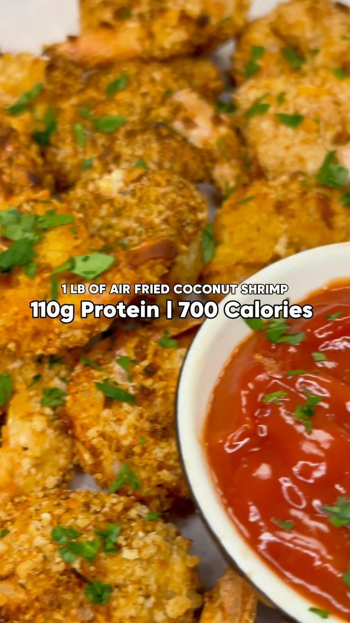 Air Fried Coconut Shrimp