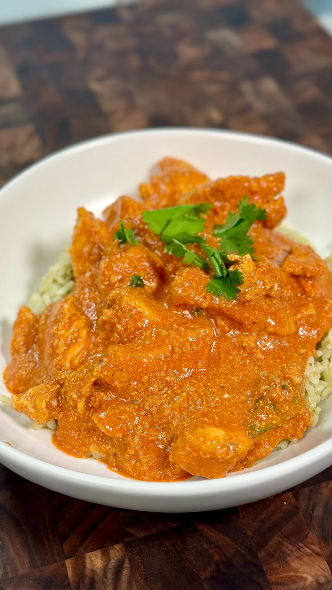 High Protein Low Calorie Butter Chicken