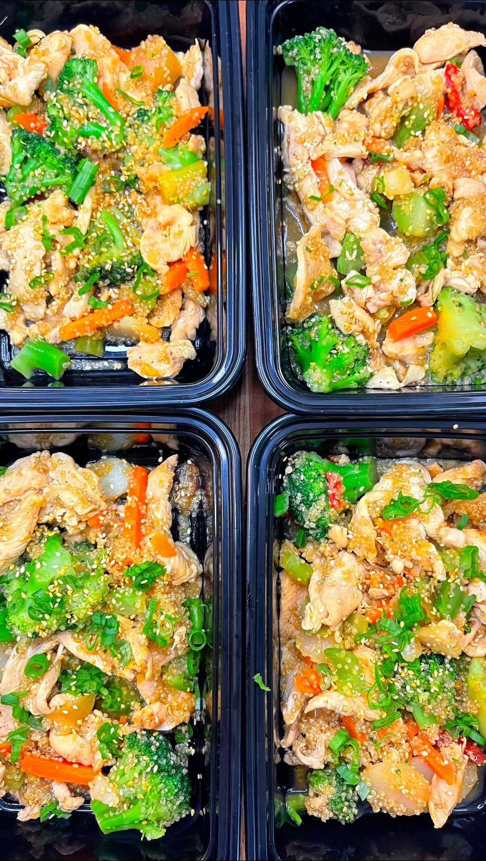 Honey Garlic Chicken Stir-Fry Meal Prep