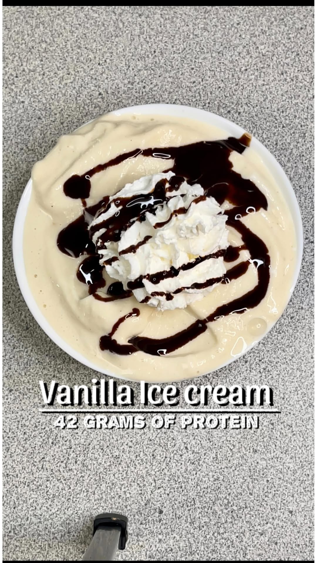 High-Protein Banana Ice Cream (No Creami)