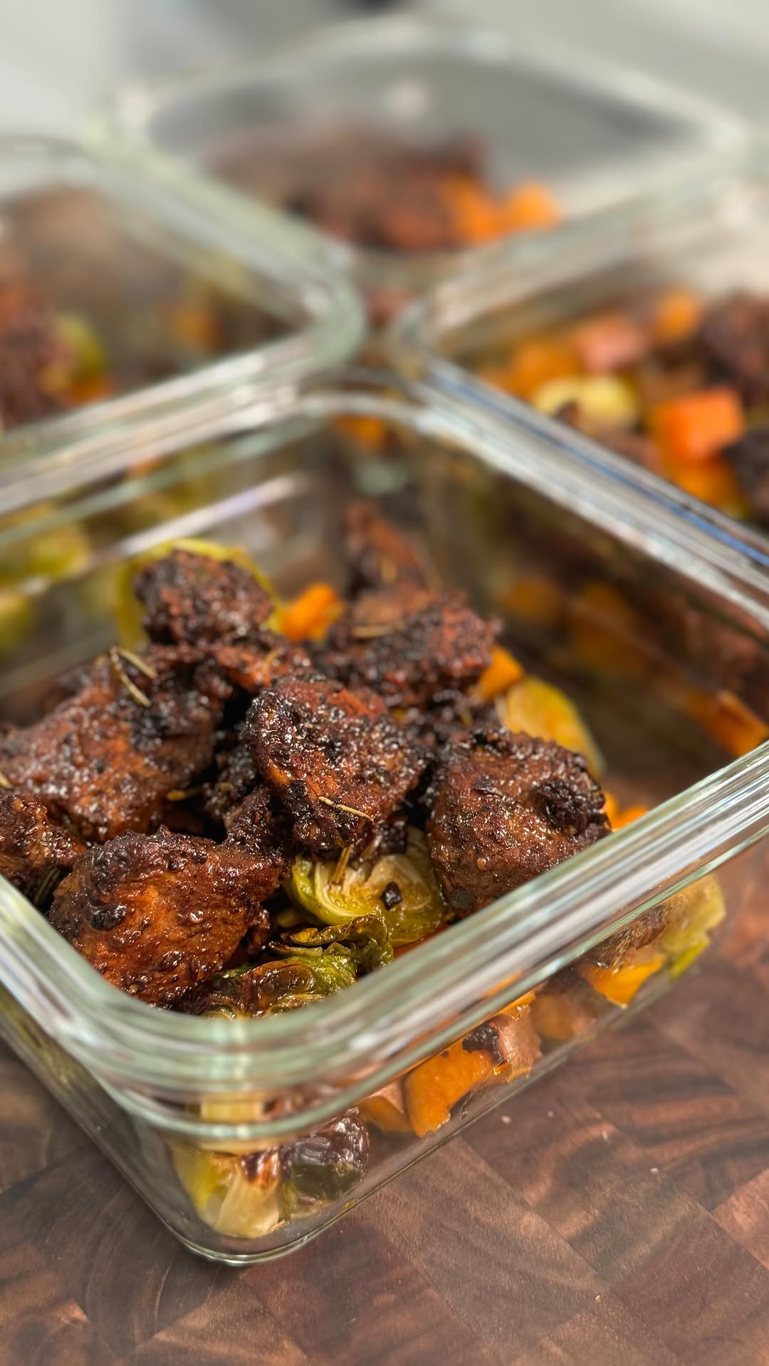 High Protein Balsamic Chicken Meal Prep