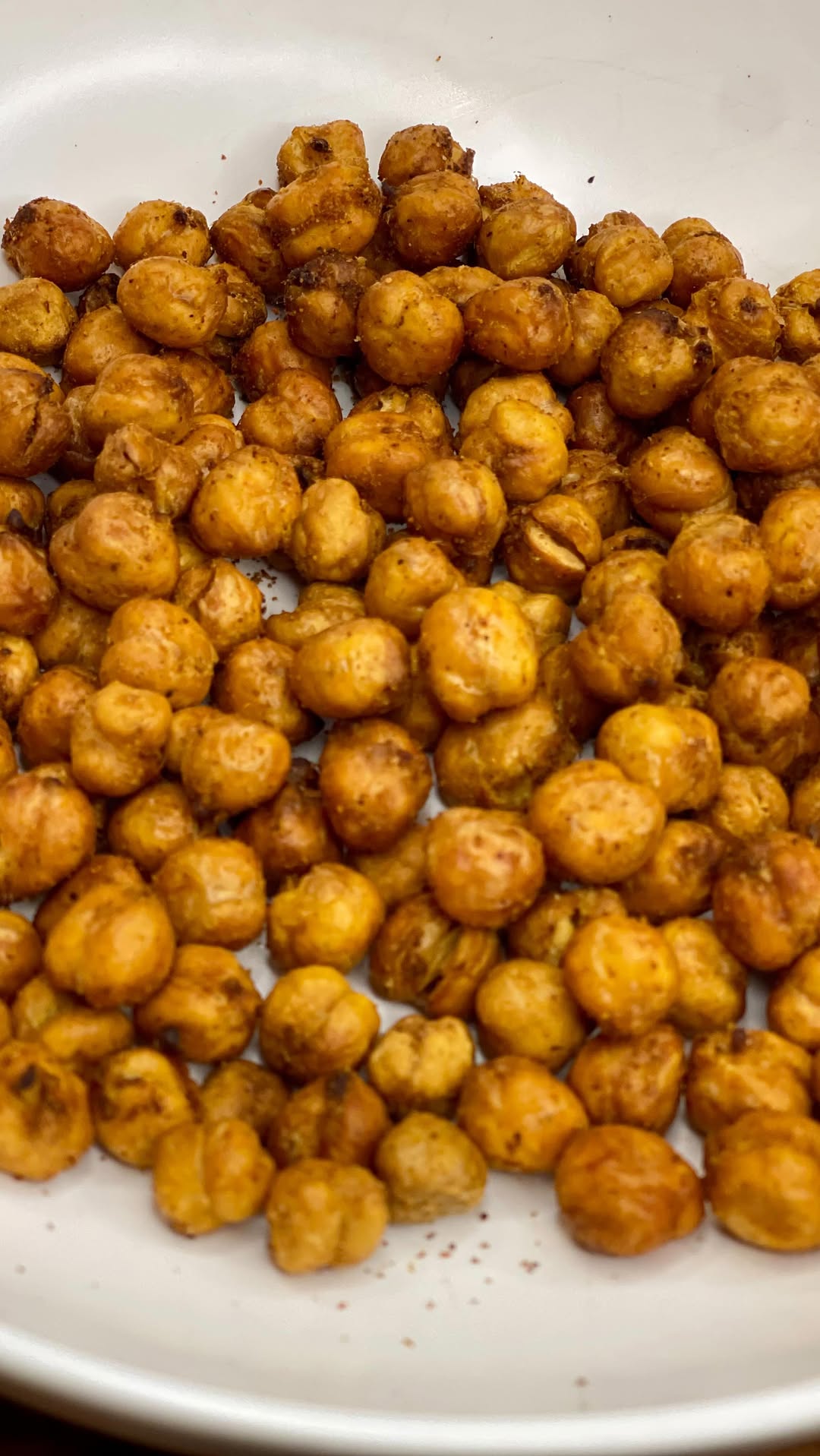 Crispy Air-Fried Chickpeas