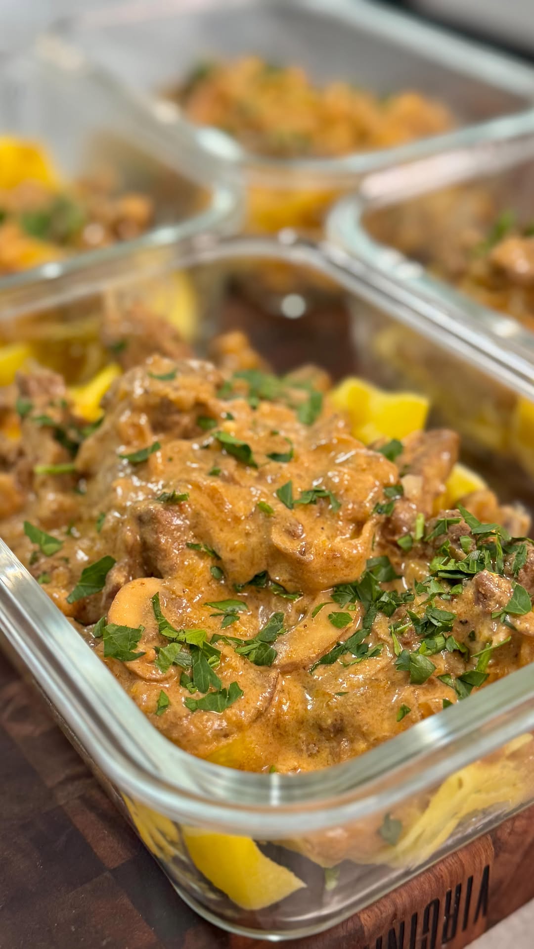 High Protein Low Cal Beef Stroganoff