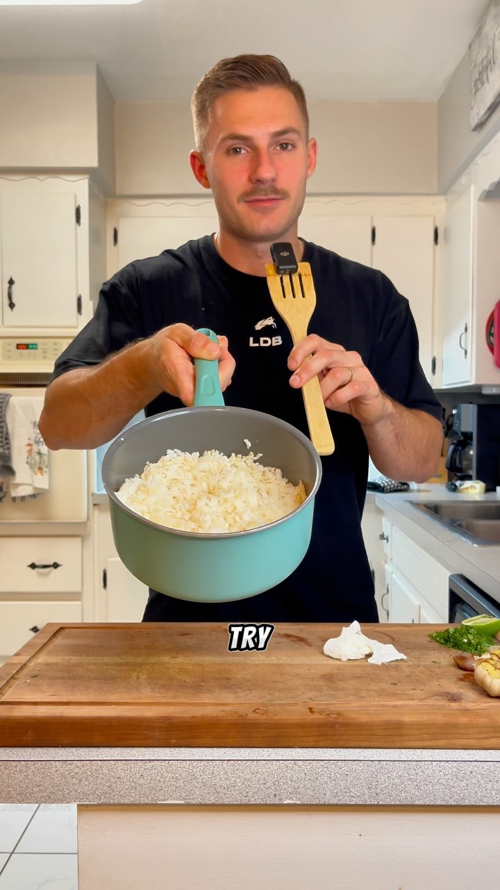 Viral Garlic Herb Seasoned Rice