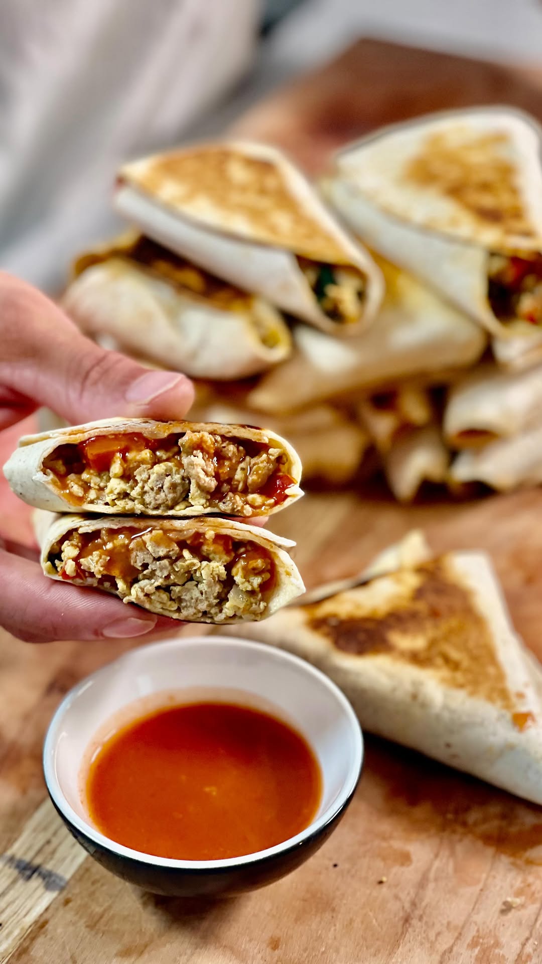 High Protein Breakfast Hot Pockets