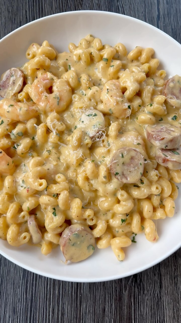Cajun Shrimp & Sausage Pasta