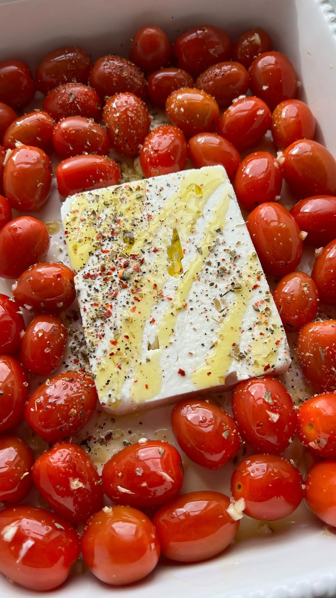 Viral Baked Feta Pasta