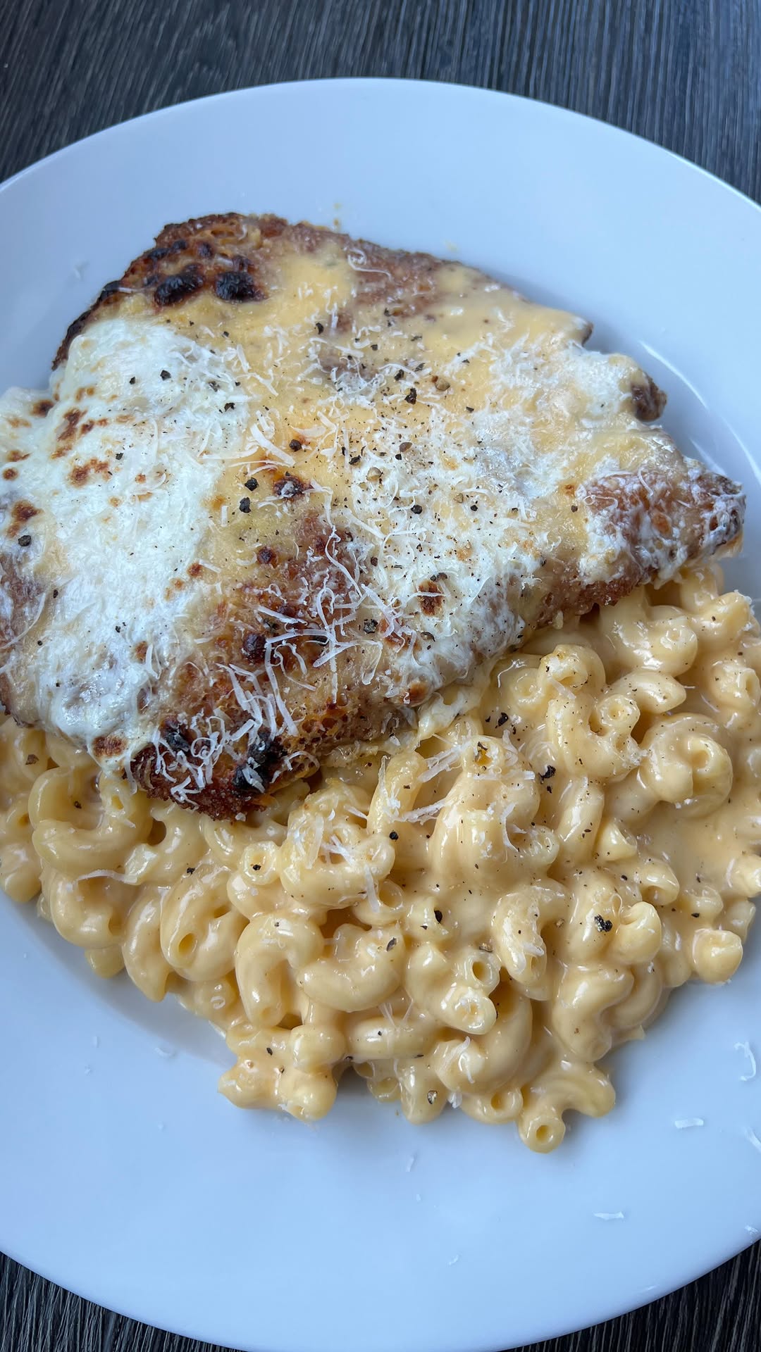 Mac & Cheese Chicken Parm