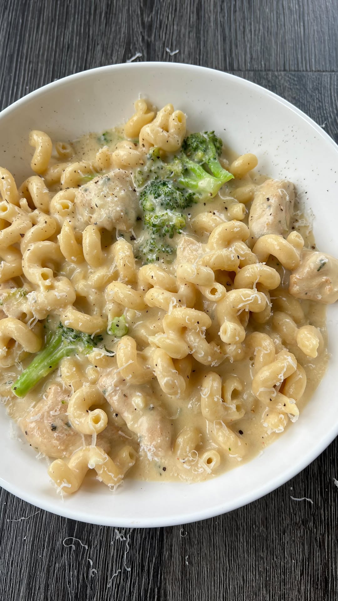One Pot Chicken Broccoli Alfredo