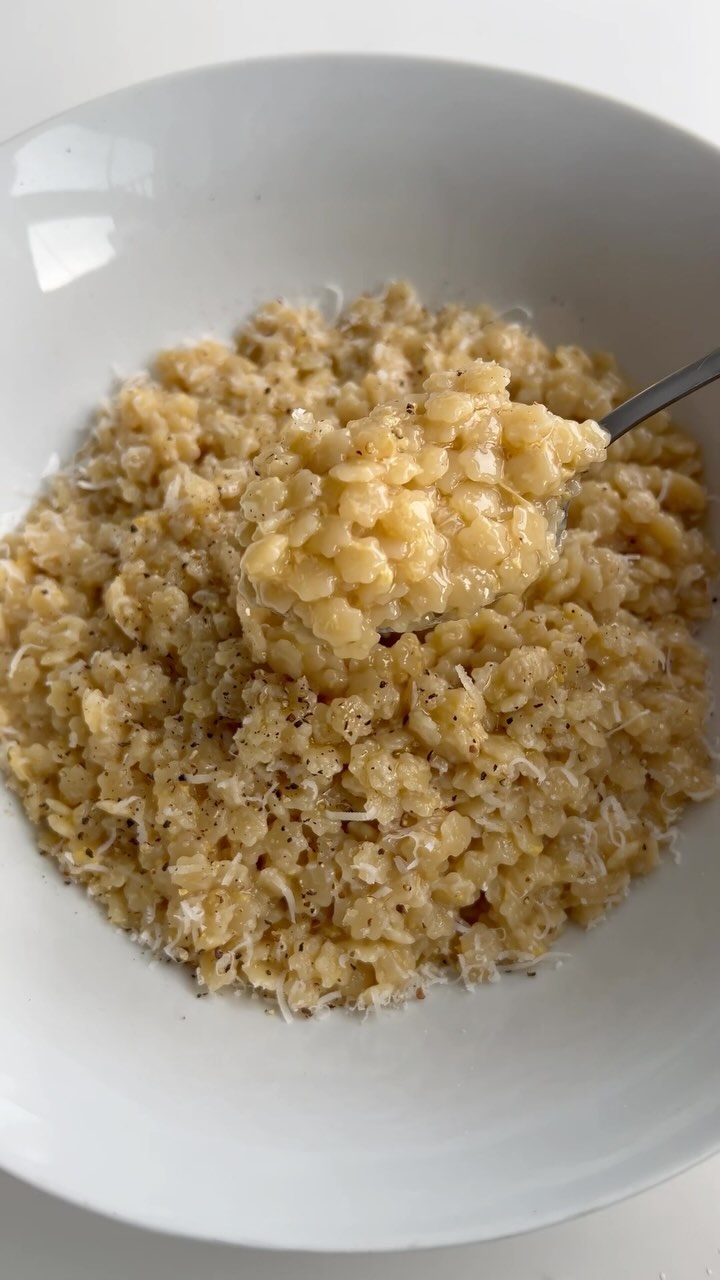 Pastina with Butter, Eggs & Parmesan